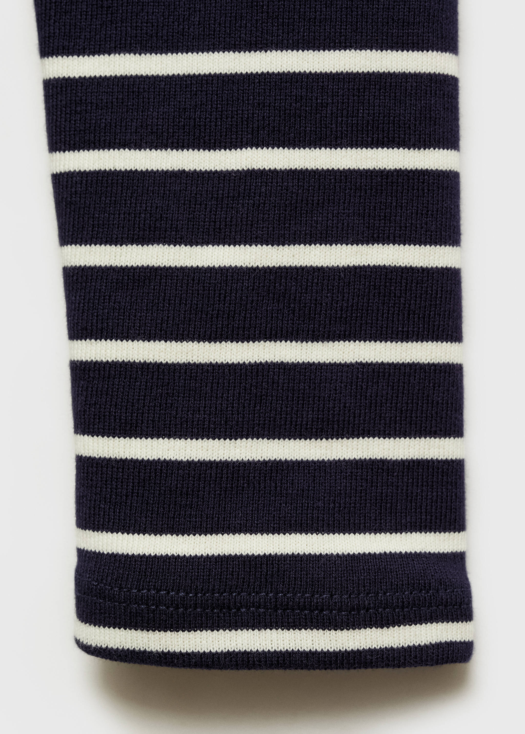 Striped boat-neck t-shirt - Details of the article 0