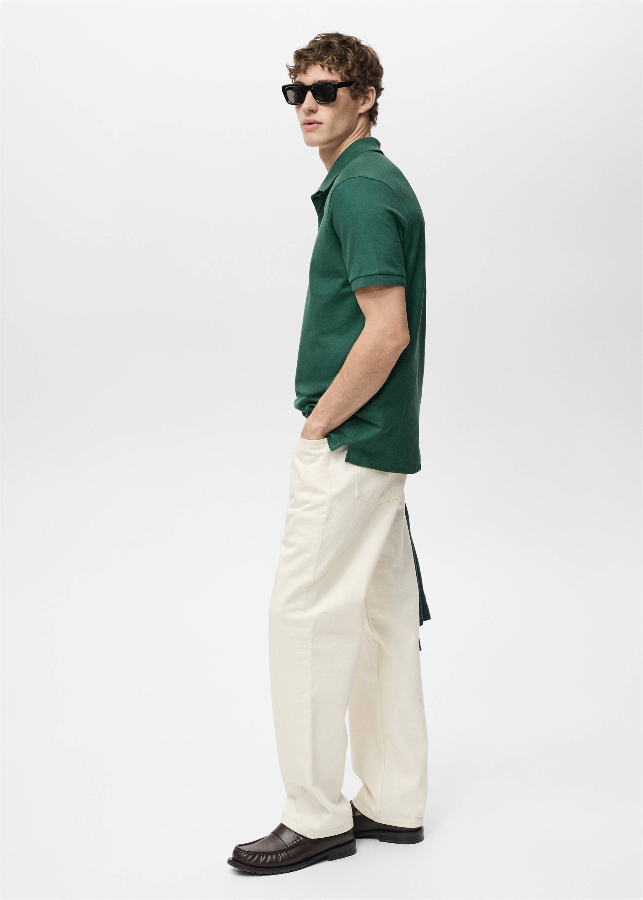 Polo regular-fit piqué coton - Détail de l'article 2