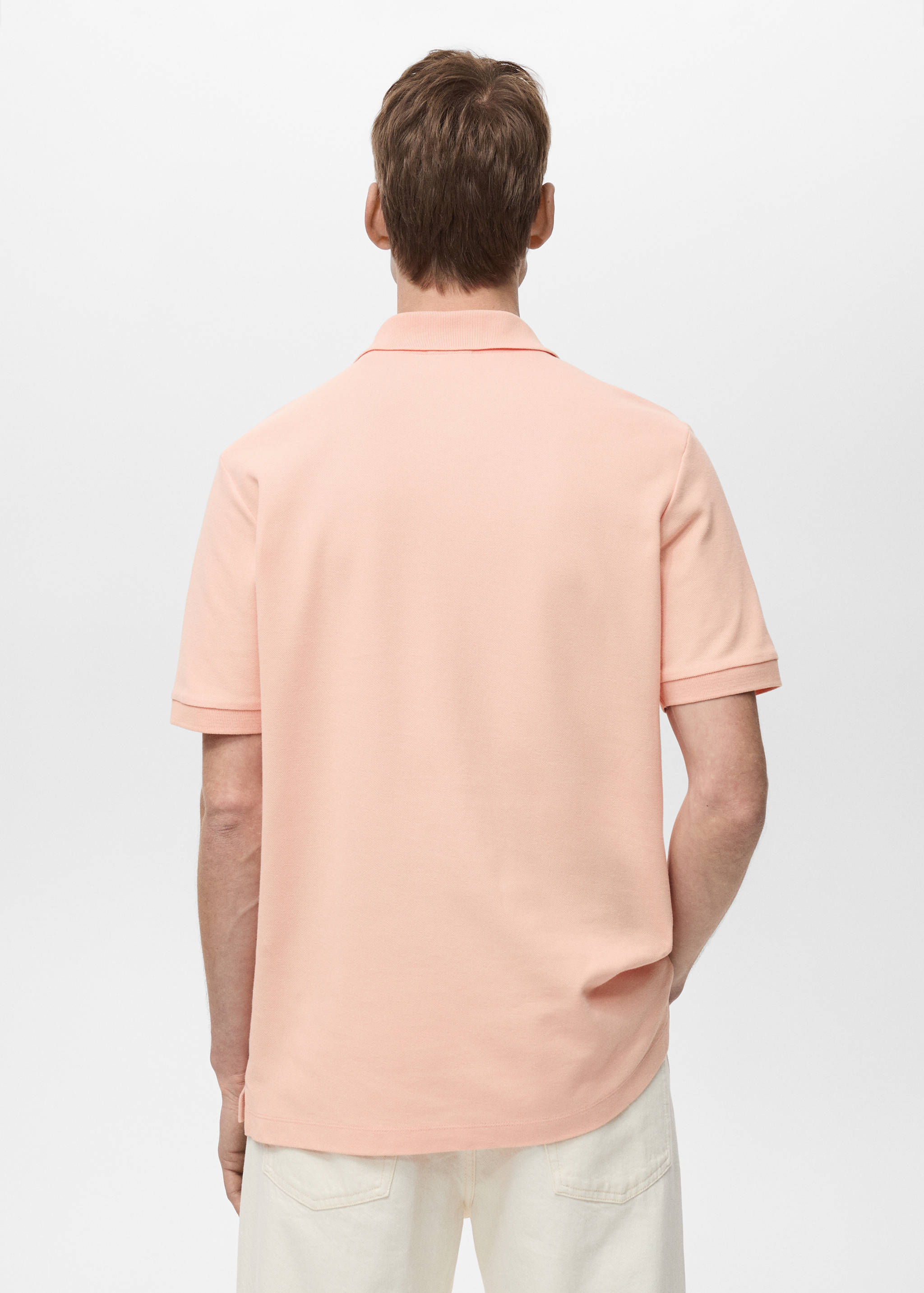 Polo regular-fit piqué coton - Verso de l’article