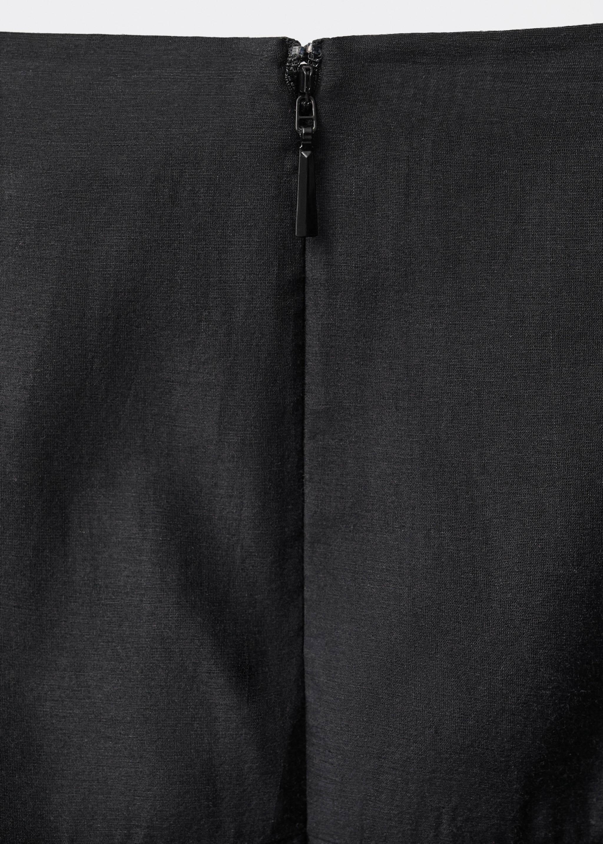 Semi-transparent silk midi-skirt - Details of the article 8