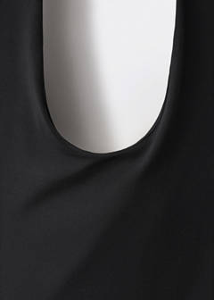 Open-back halter bodysuit — Black 6
