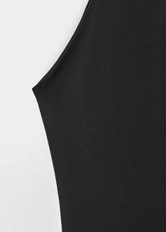 Open-back halter bodysuit — Black 7
