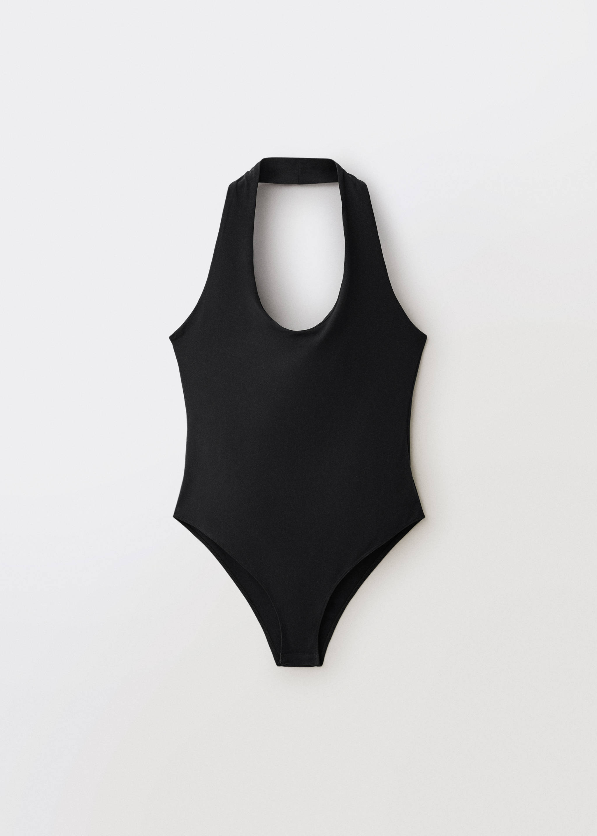Open-back halter bodysuit - Article without model