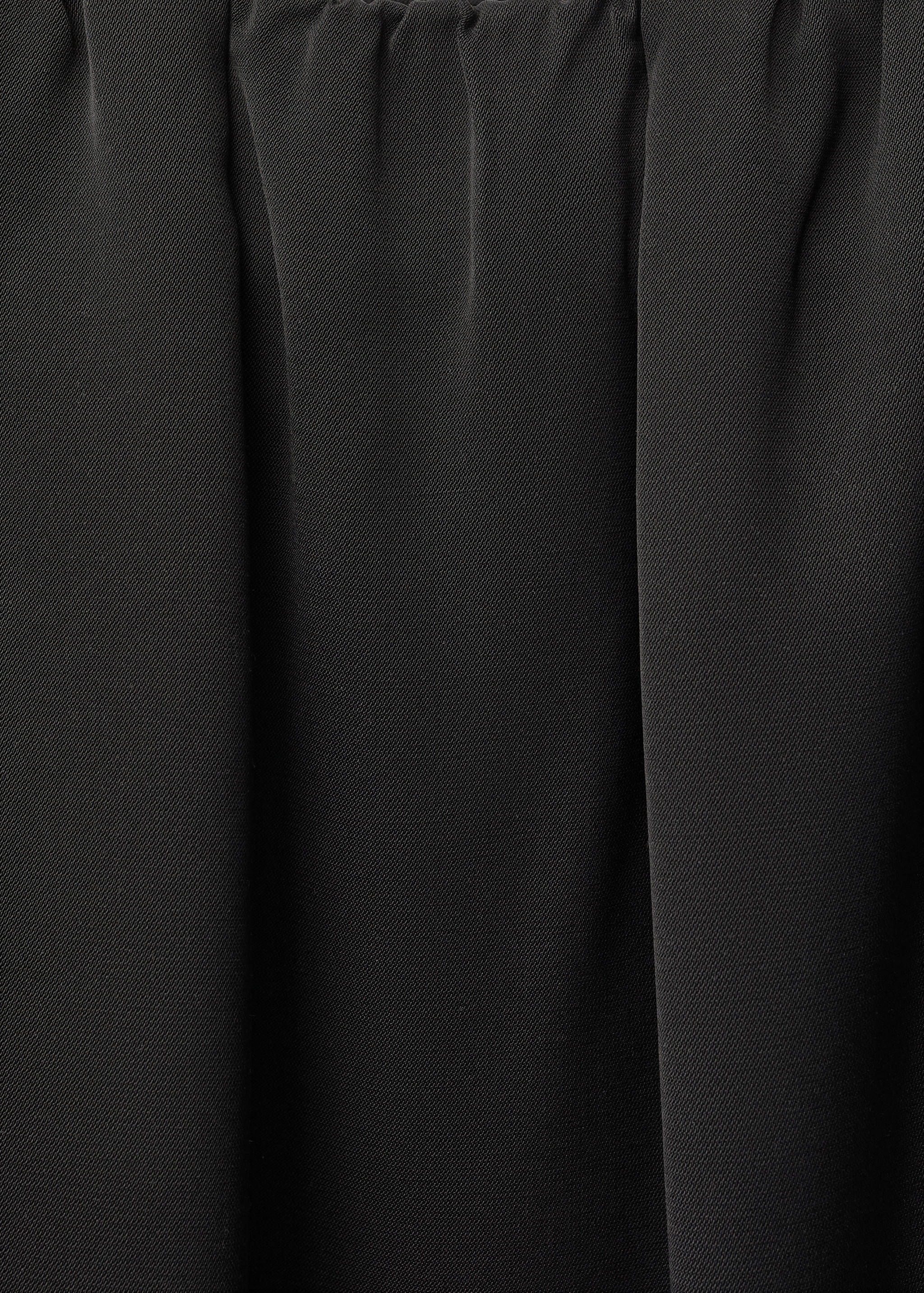 Straight gathered skirt - Details of the article 0