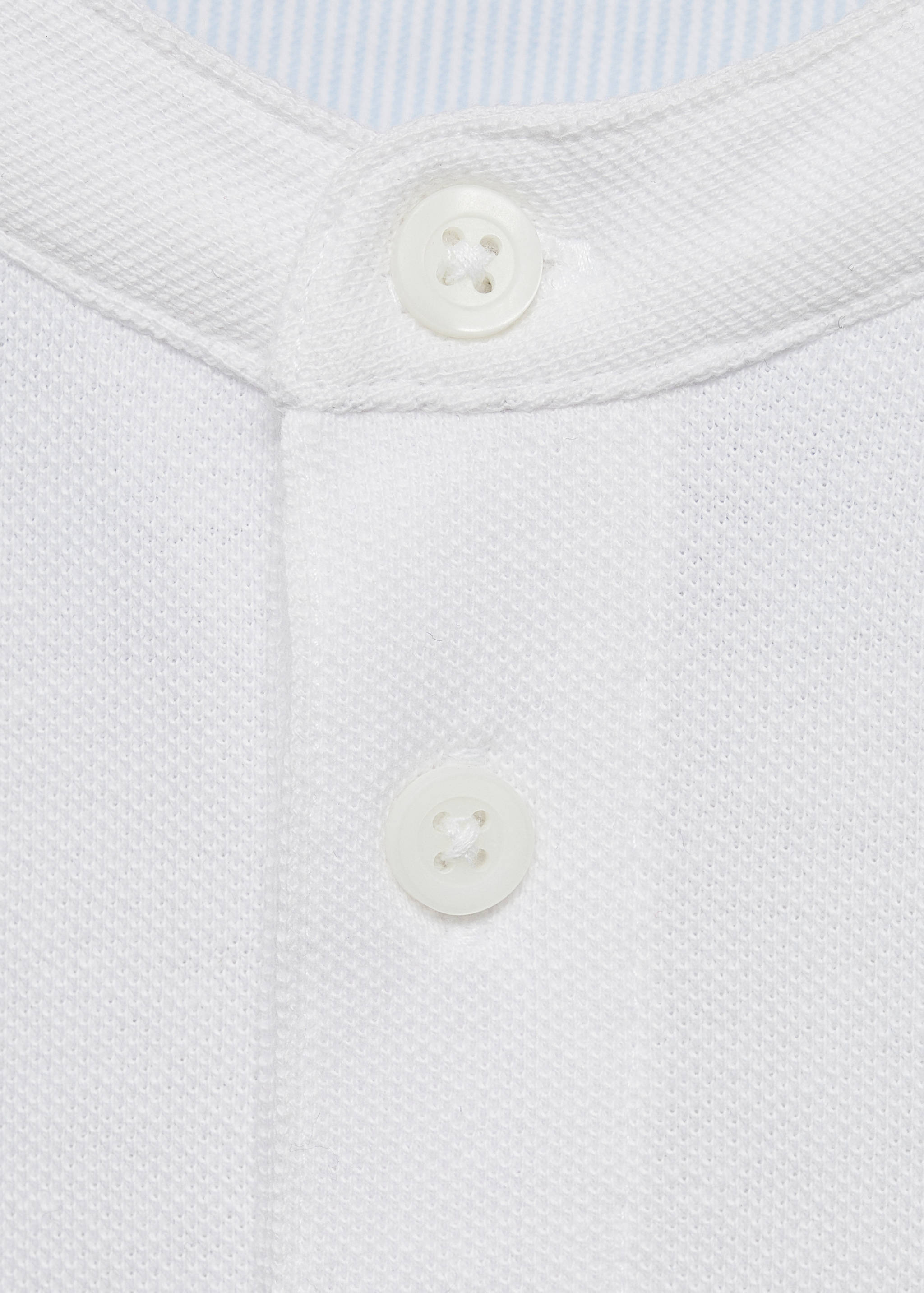 Mao collar polo shirt - Details of the article 8