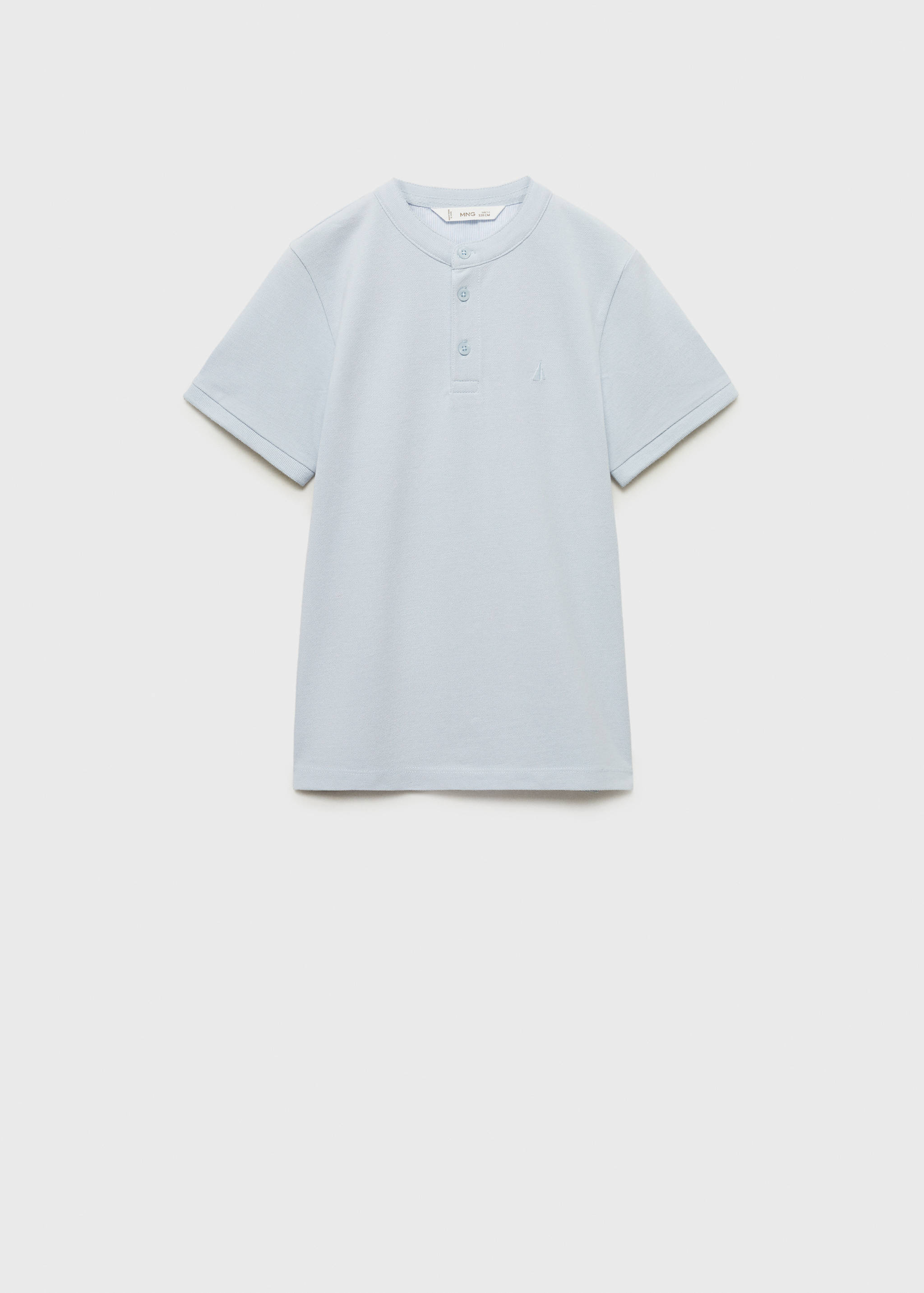 Mao collar polo shirt - Article without model