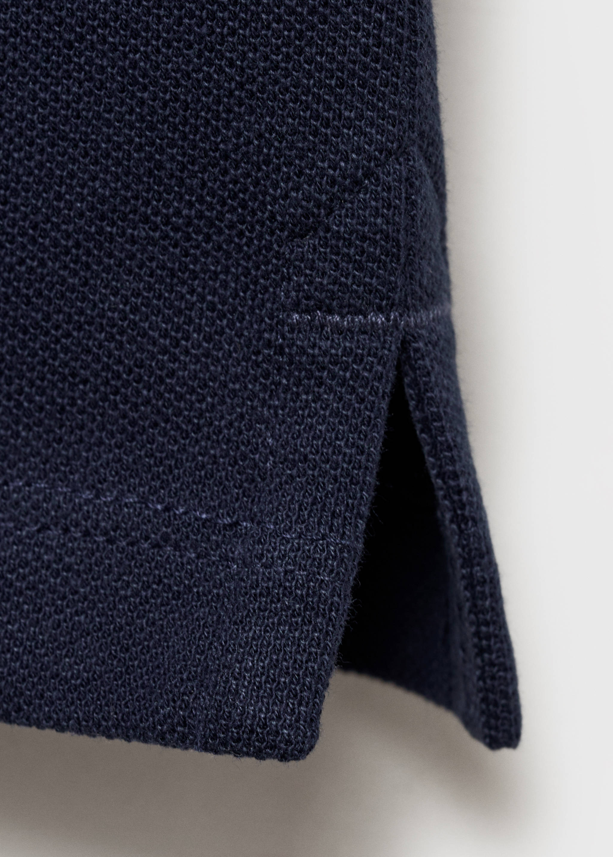 Mao collar polo shirt - Details of the article 0