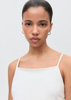 V-neck bandana top — Off White 4