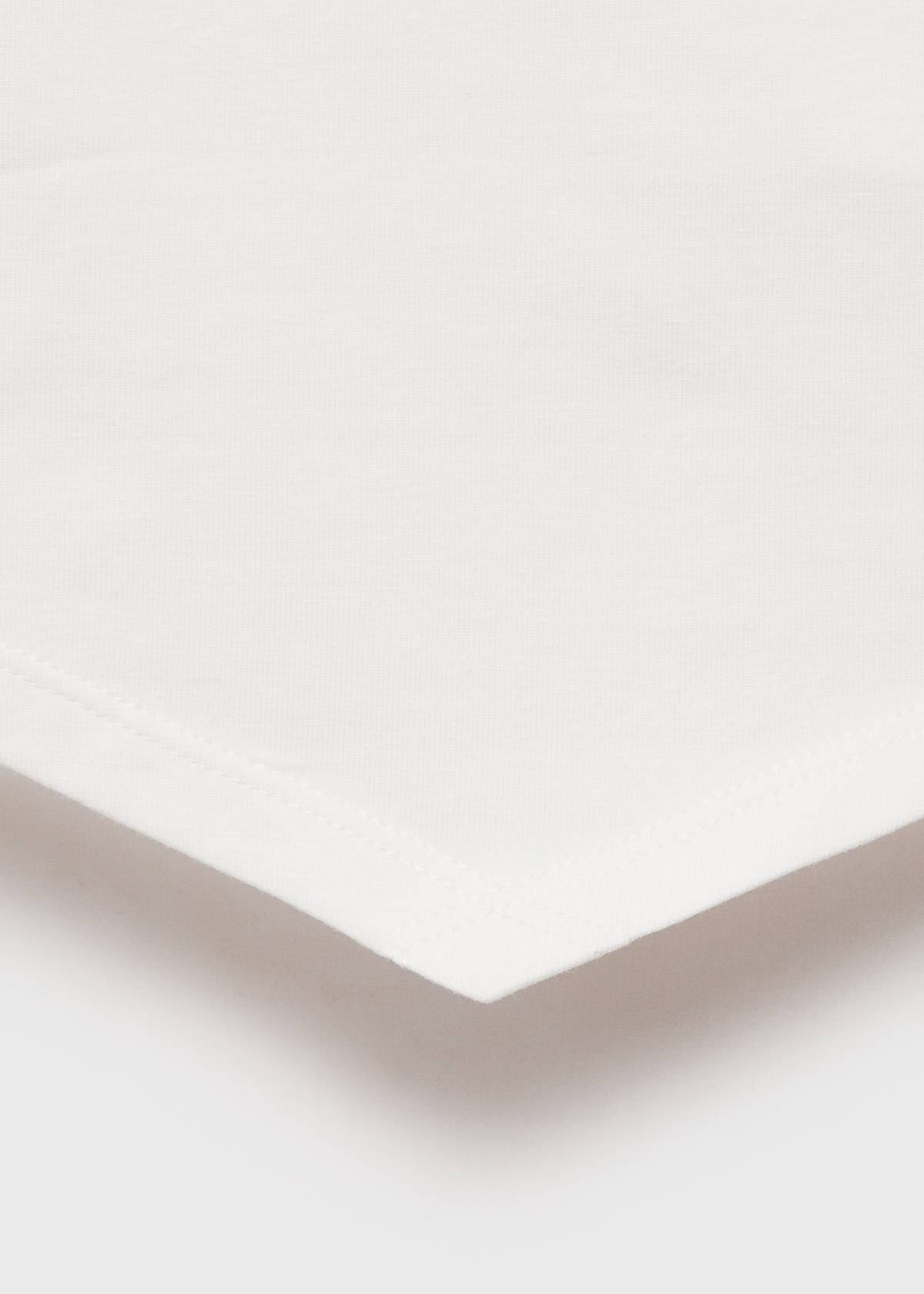 V-neck bandana top — Off White