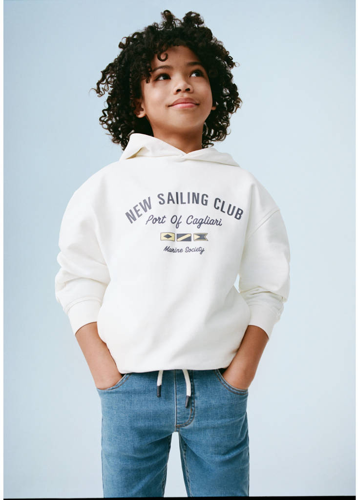 Message zipped hoodie — Off White