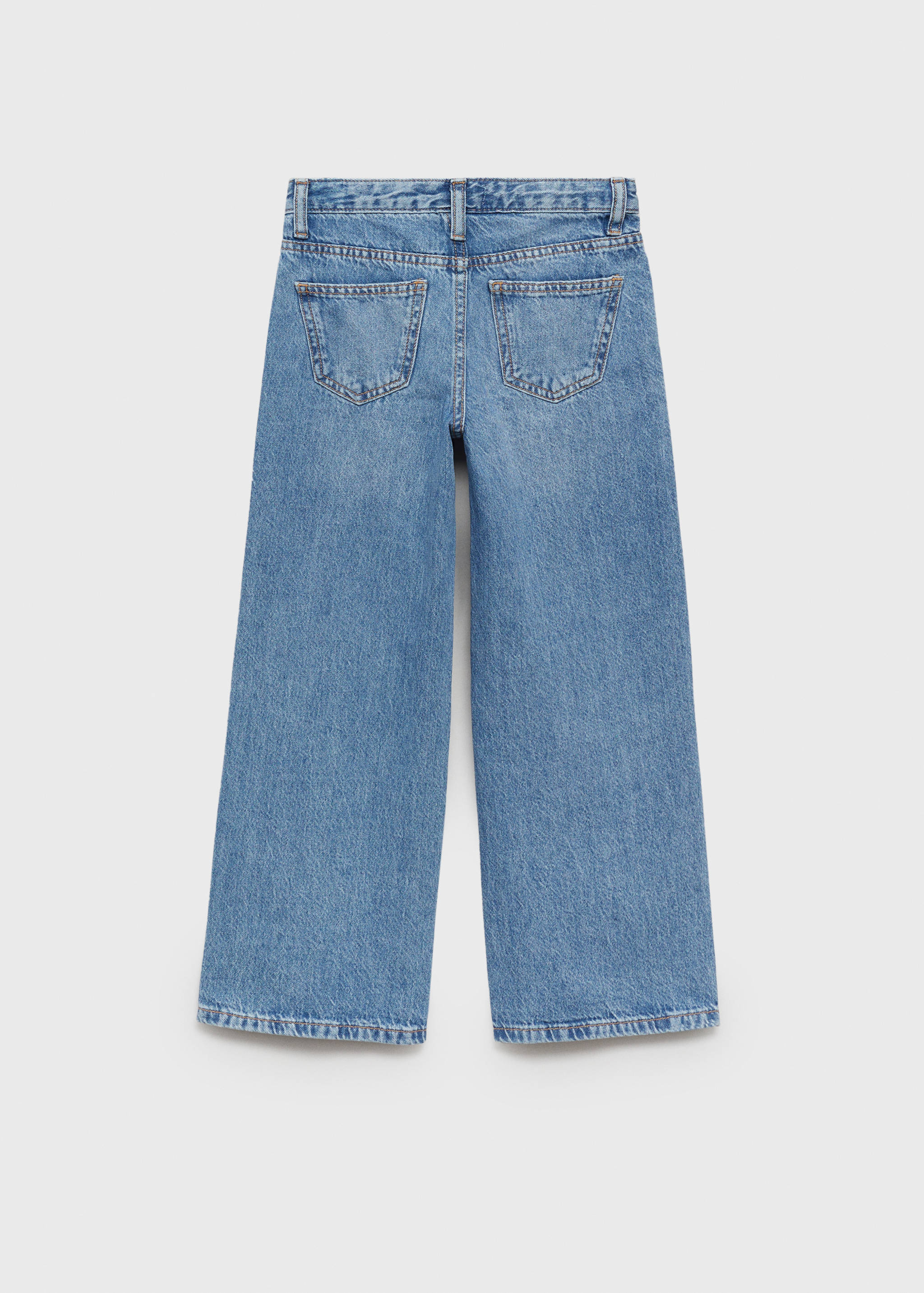 Jeans wide leg tiro alto - Reverso del artículo