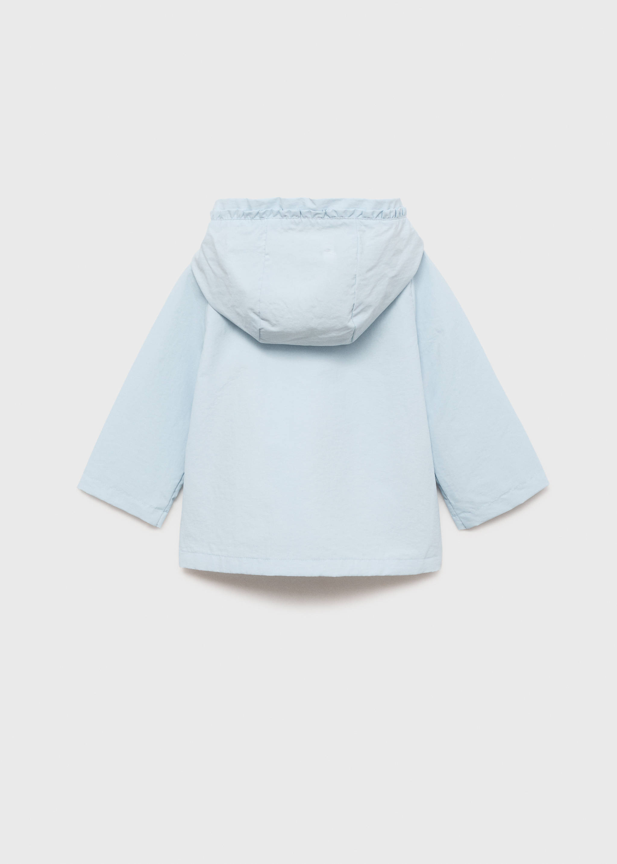 Veste imperméable à capuche - Verso de l’article