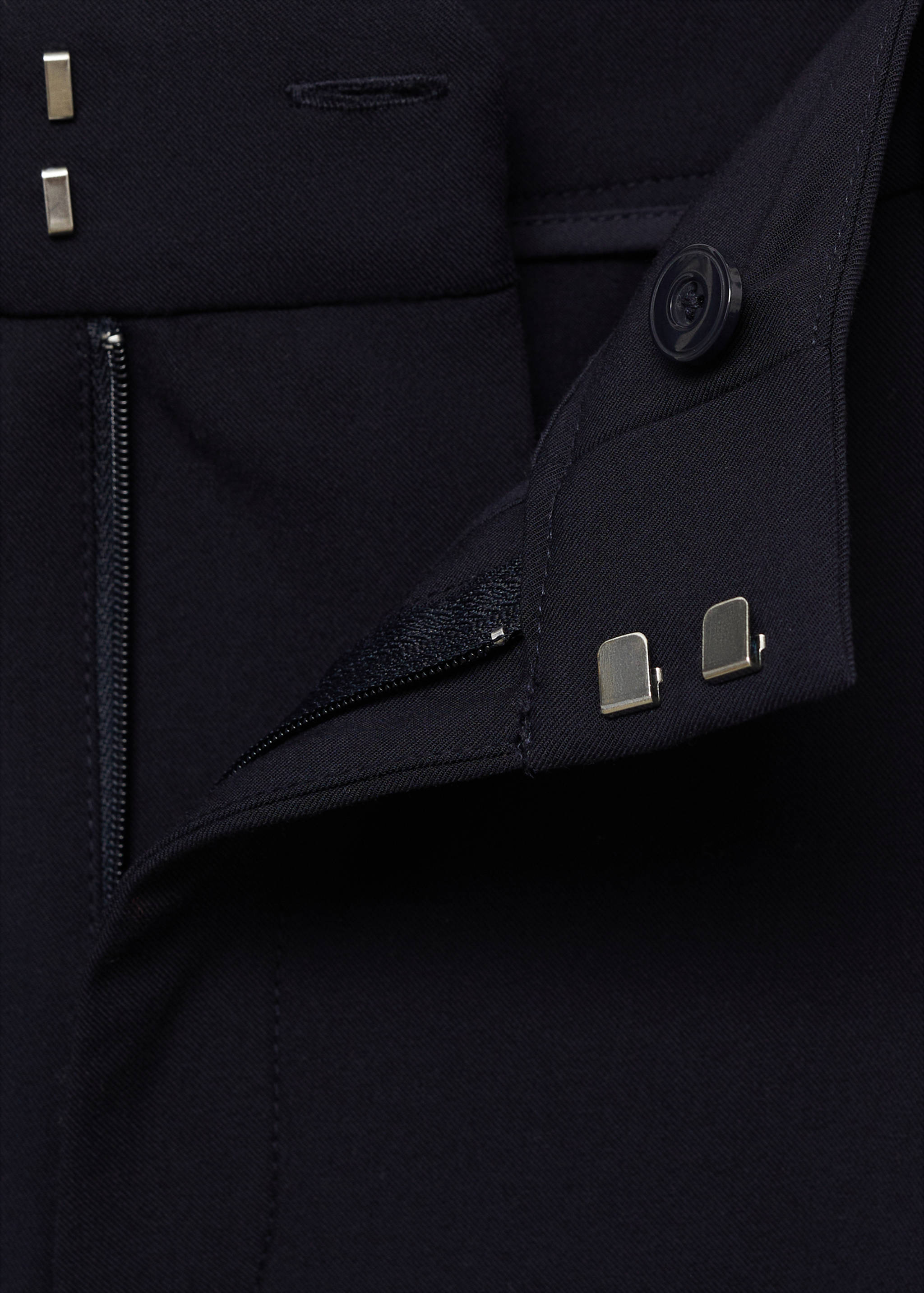 Straight-fit pleated trousers - Details of the article 8