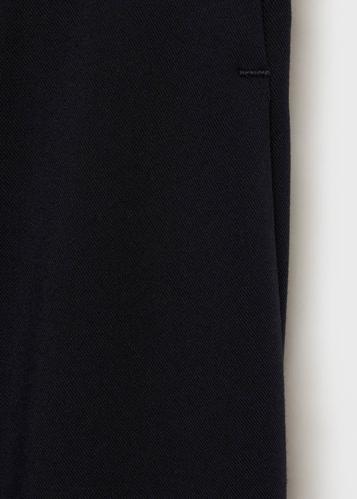 Straight-fit pleated trousers — Dark Navy