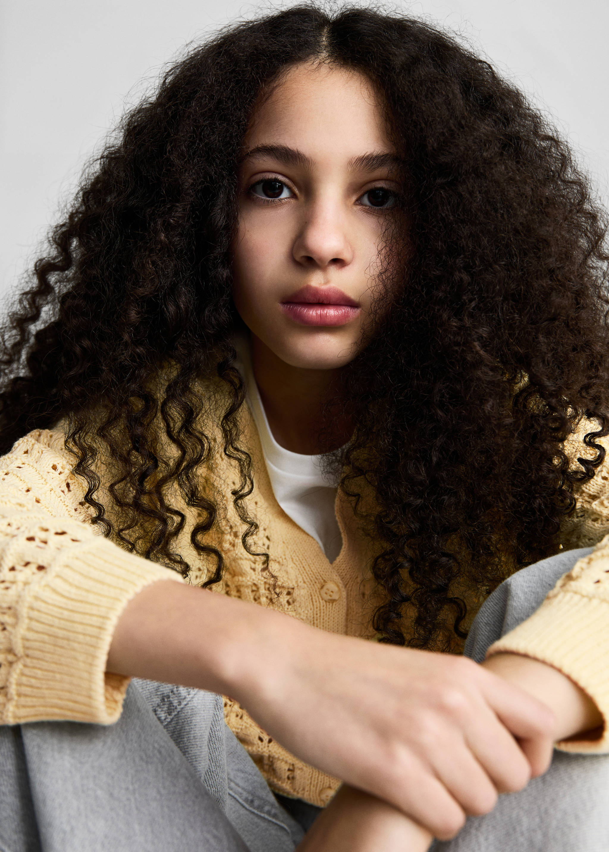 Openwork knit cardigan - Details of the article 2