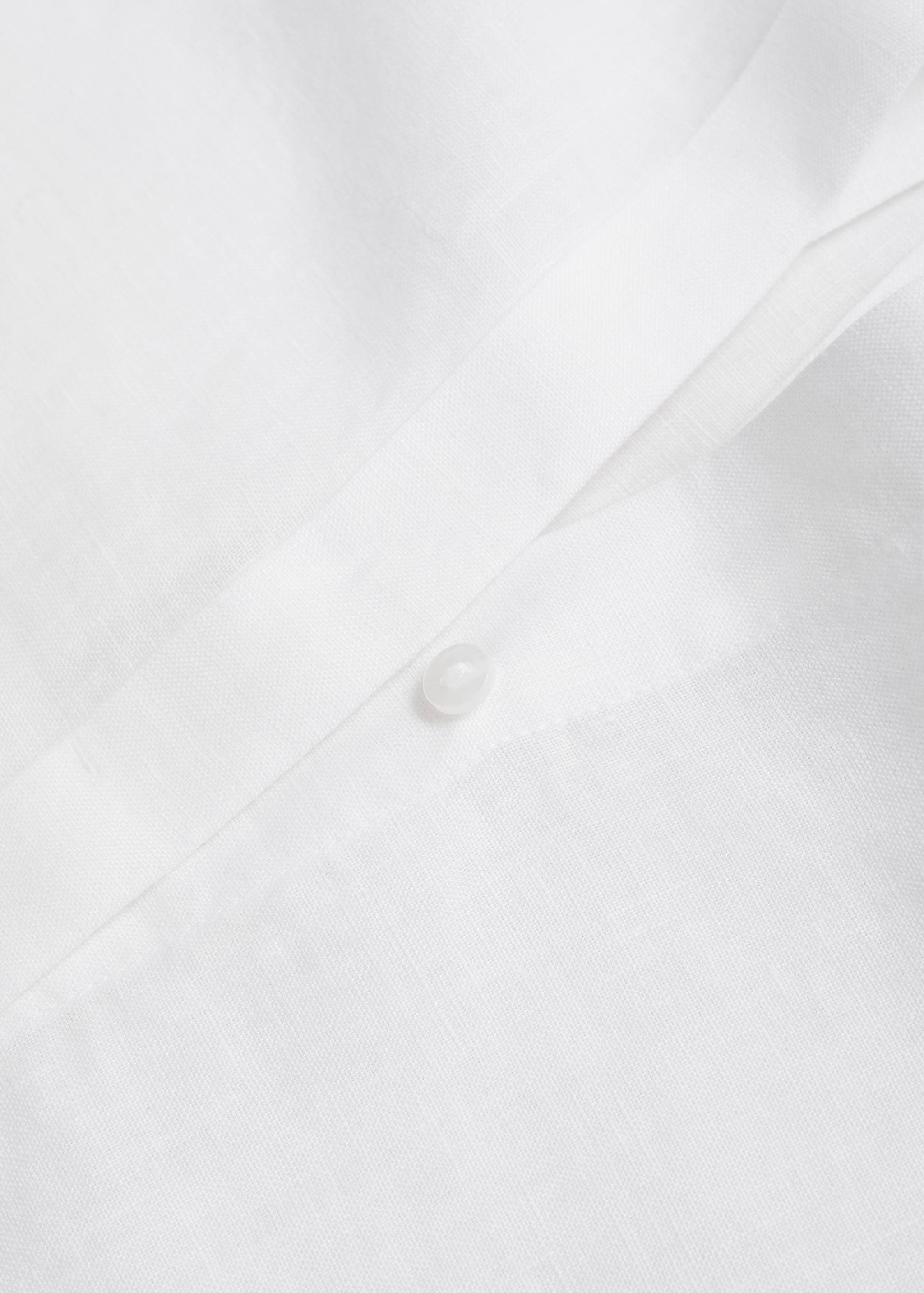 Linen-blend shirt - Details of the article 0