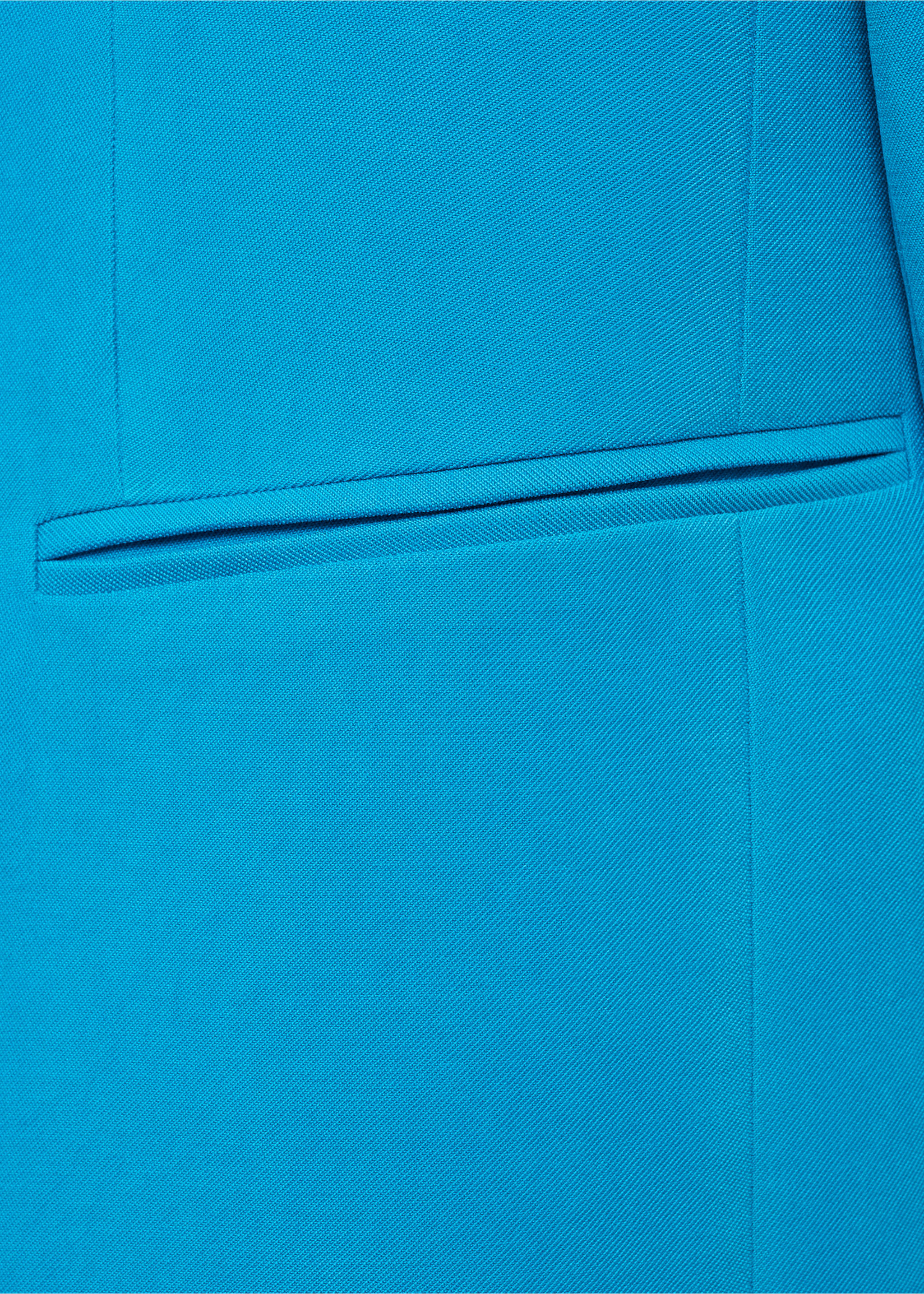 Blazer costume droit - Détail de l'article 8, Bleu. Ref: 87095735-00.