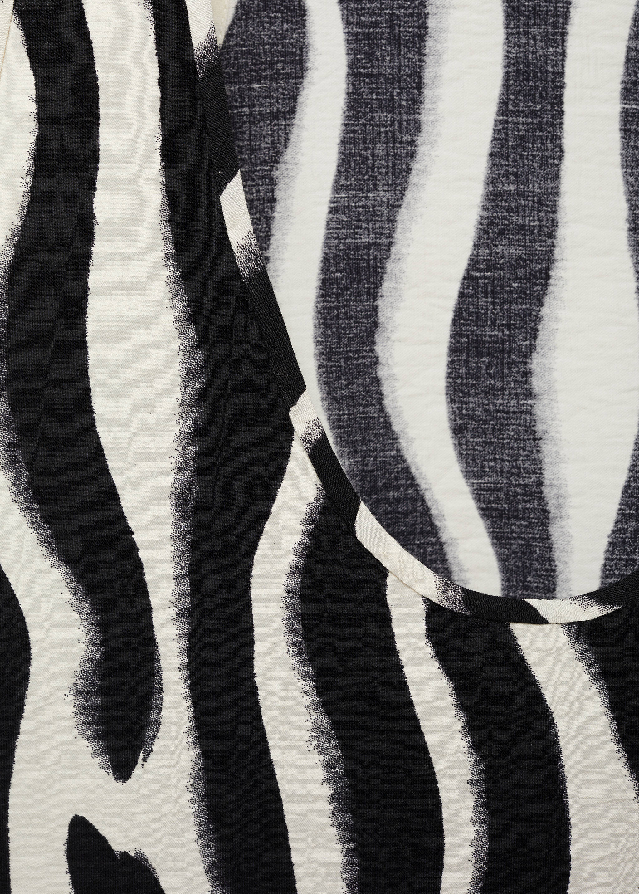 Zebra-print strappy top - Details of the article 8