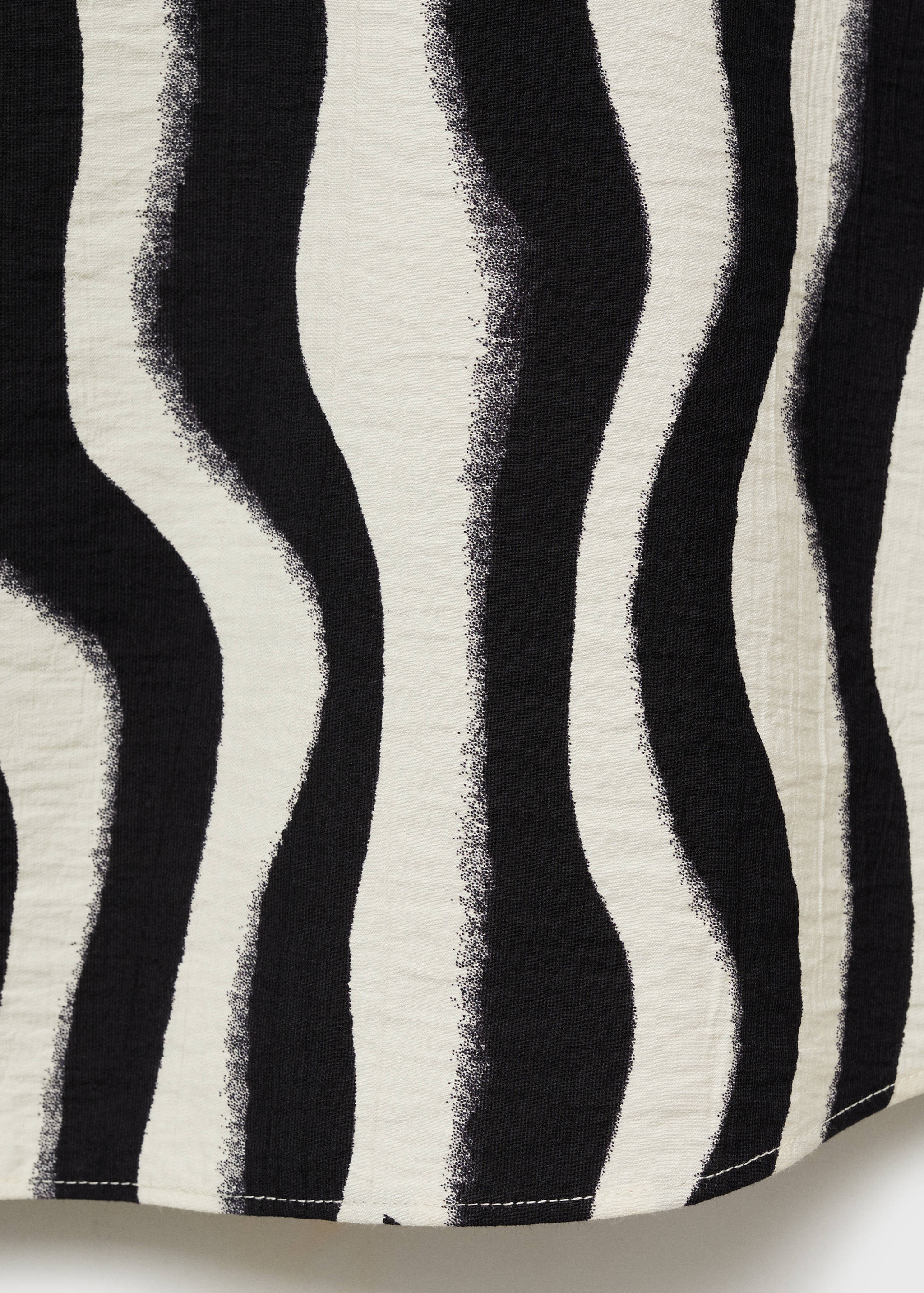 Zebra-print strappy top - Details of the article 0