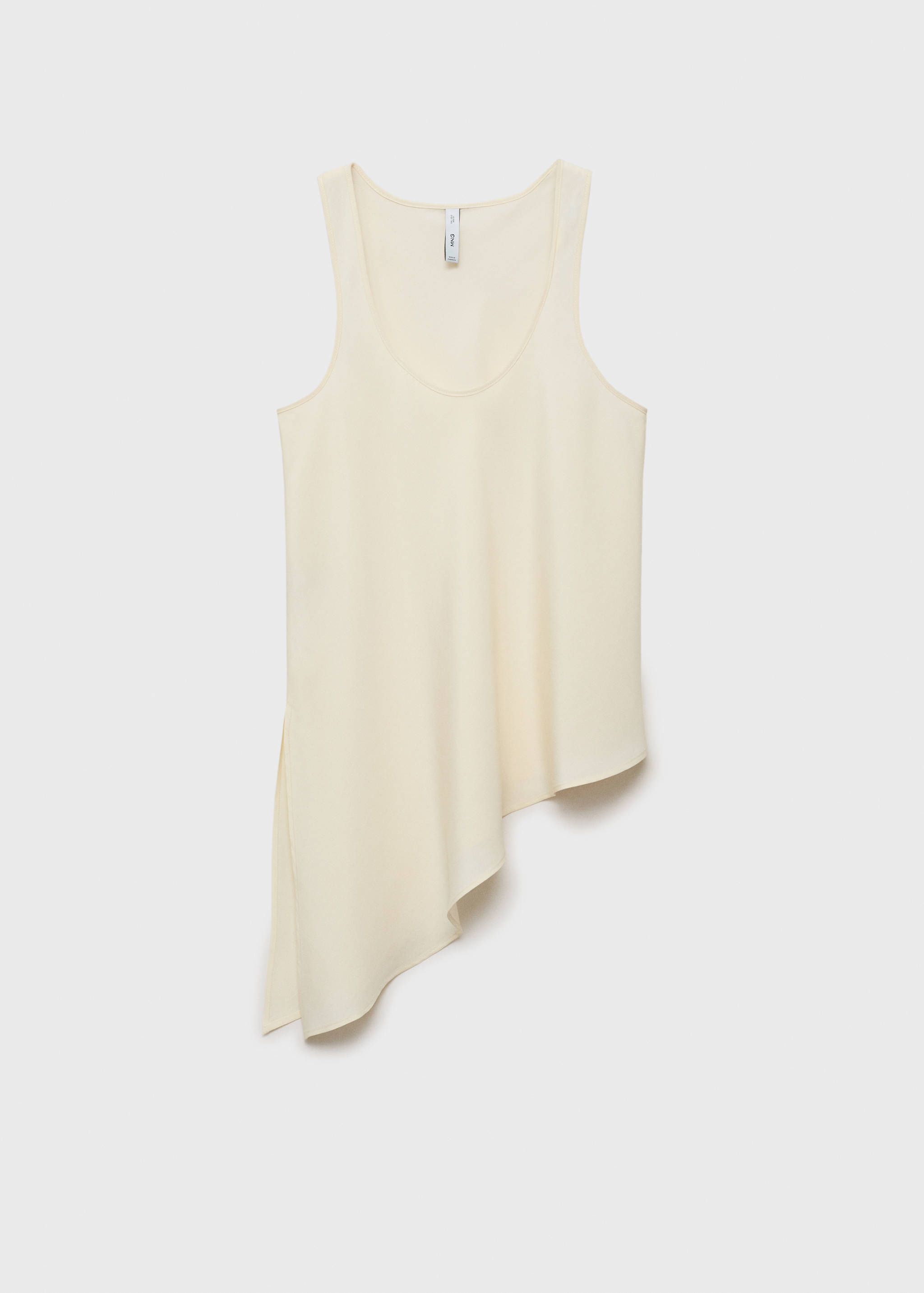 Asymmetrical lyocell top - Article without model