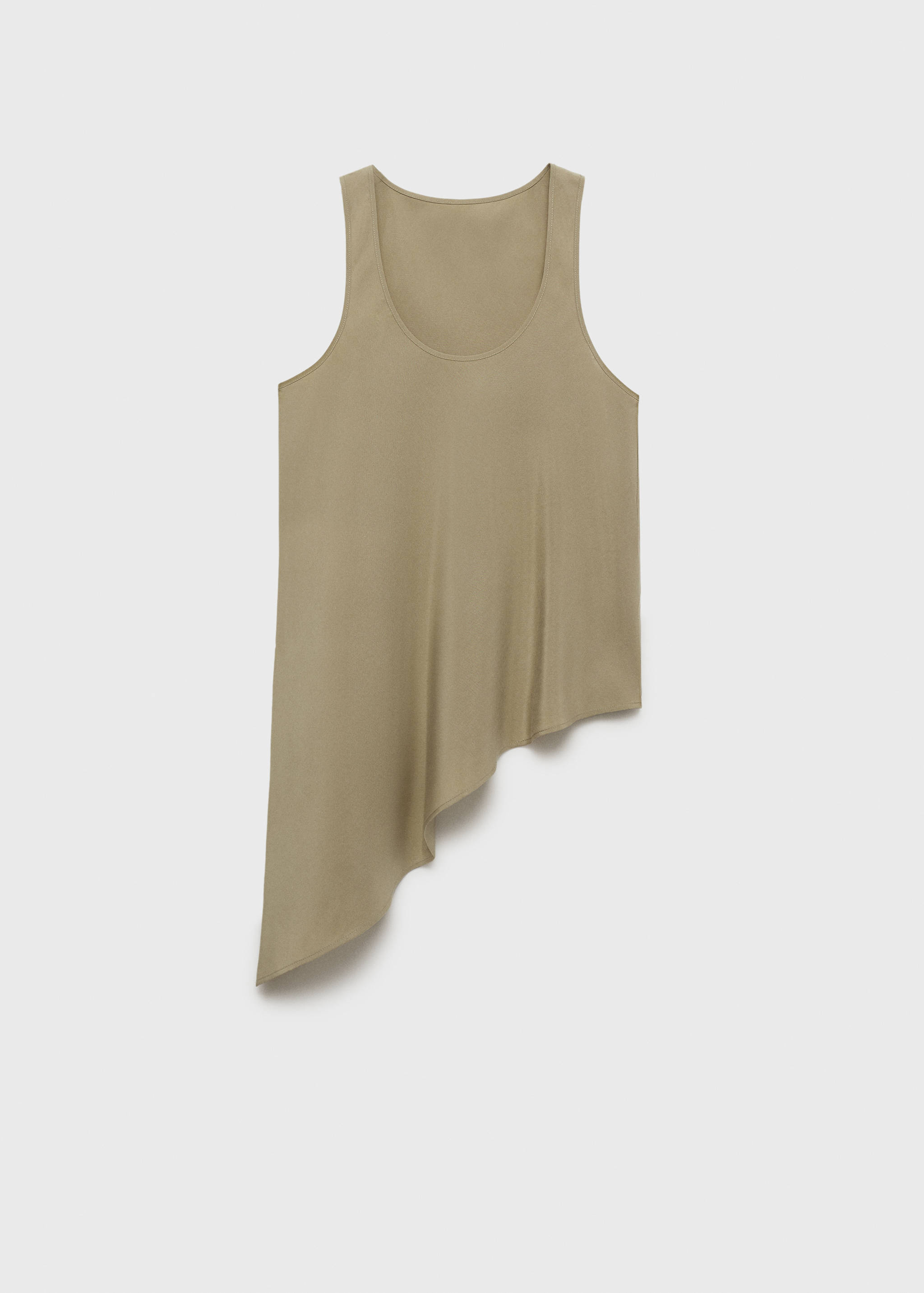 Asymmetrical lyocell top - Article without model