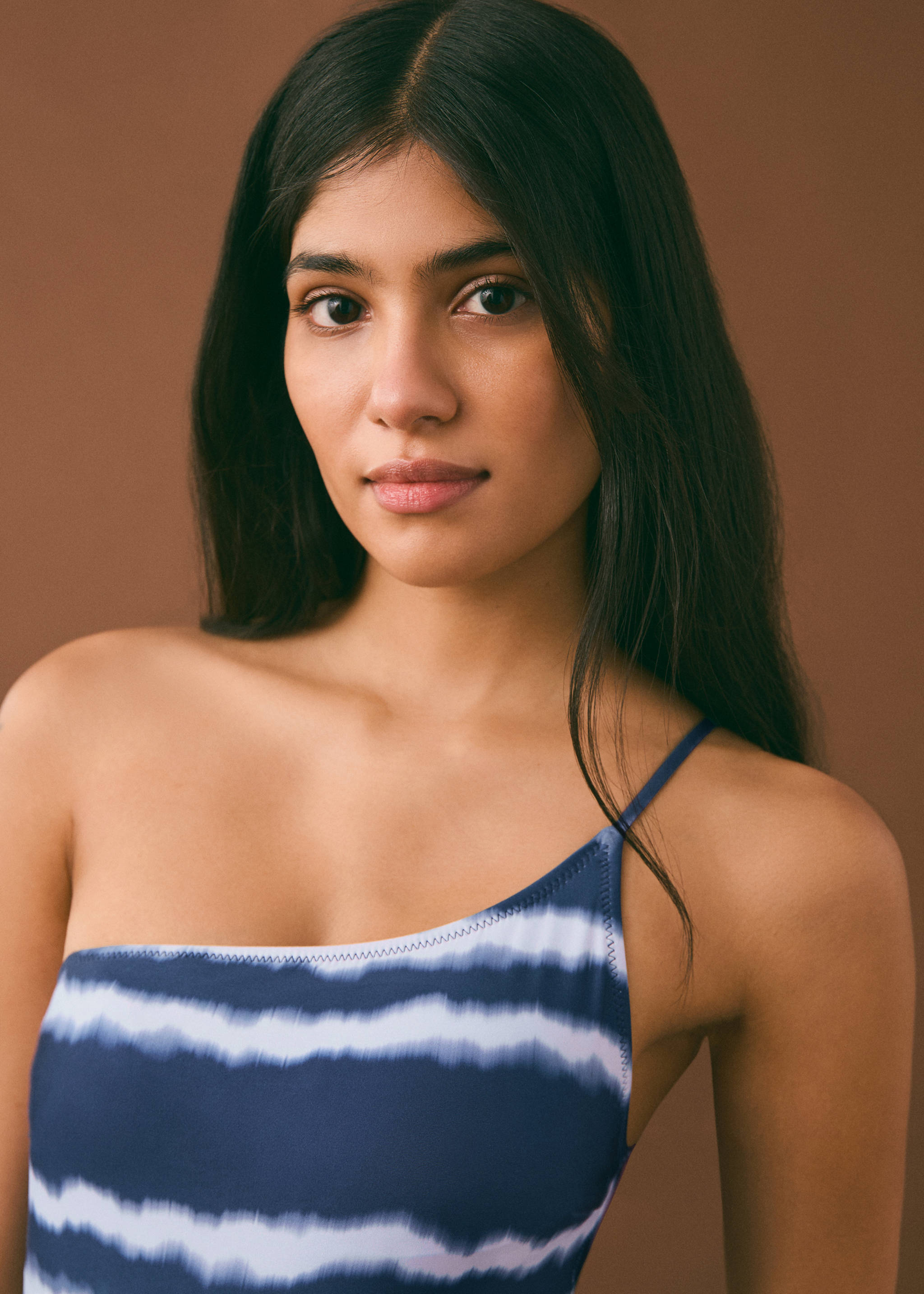 Maillot de bain asymétrique tie-dye - Détail de l'article 1