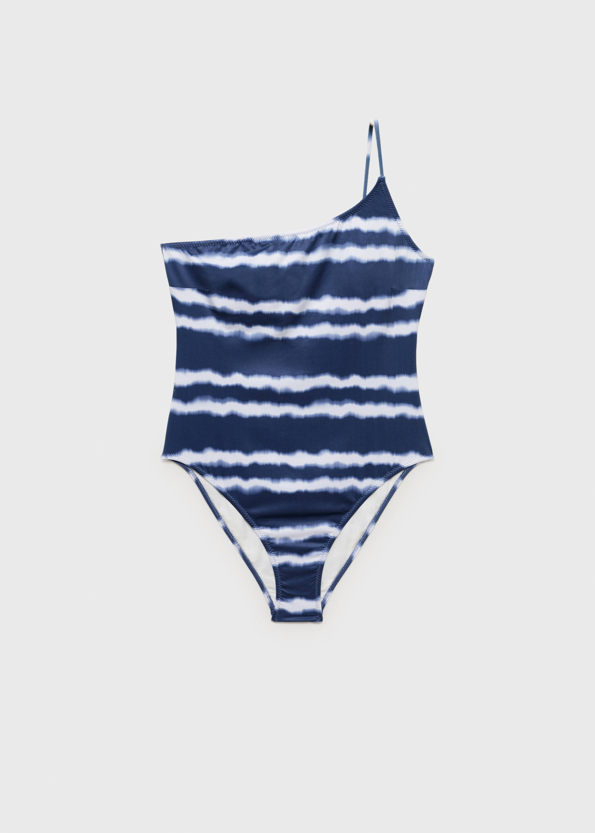 Asymmetrical tie-dye swimsuit - Article without model