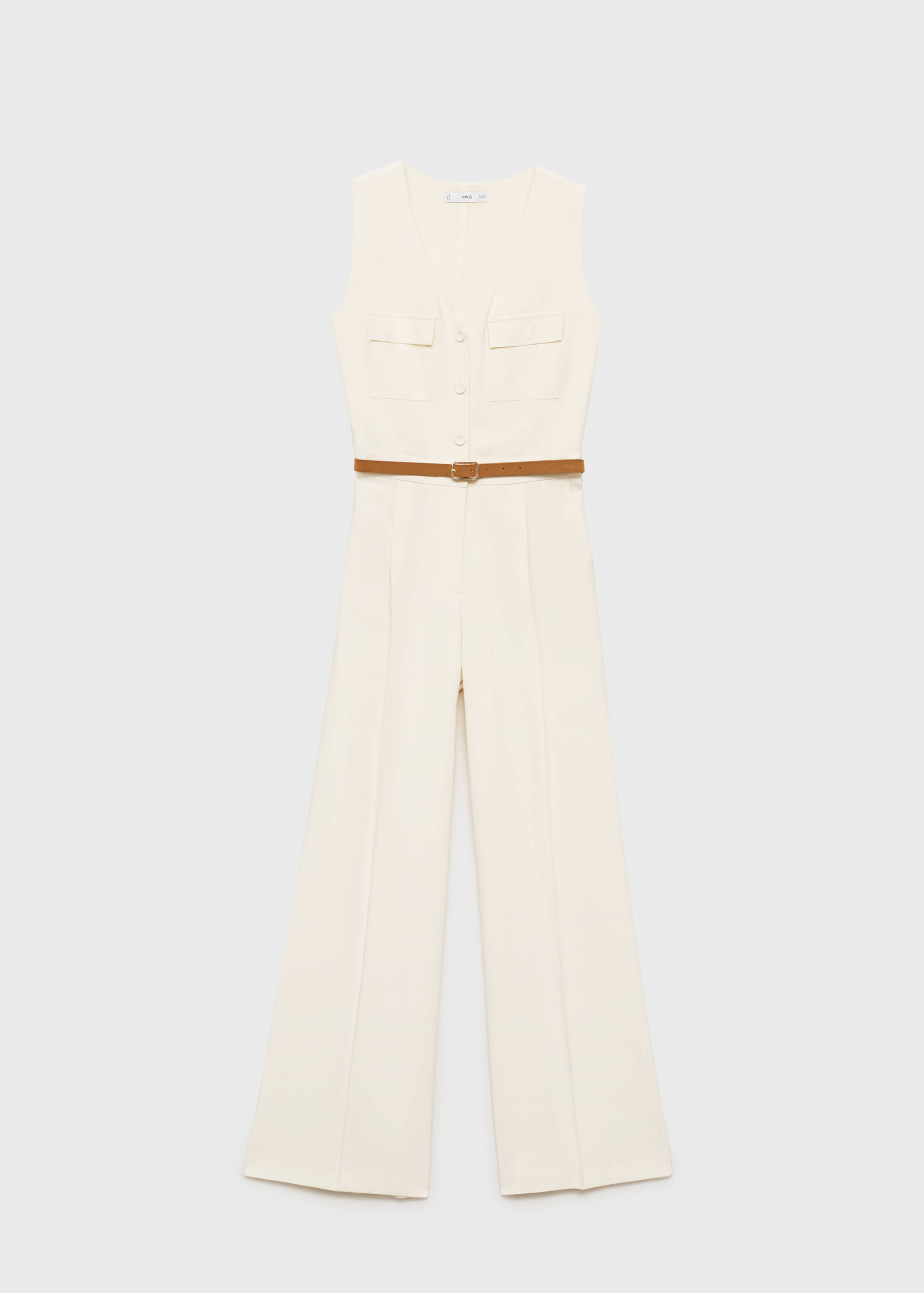 Belt long jumpsuit - Article without model