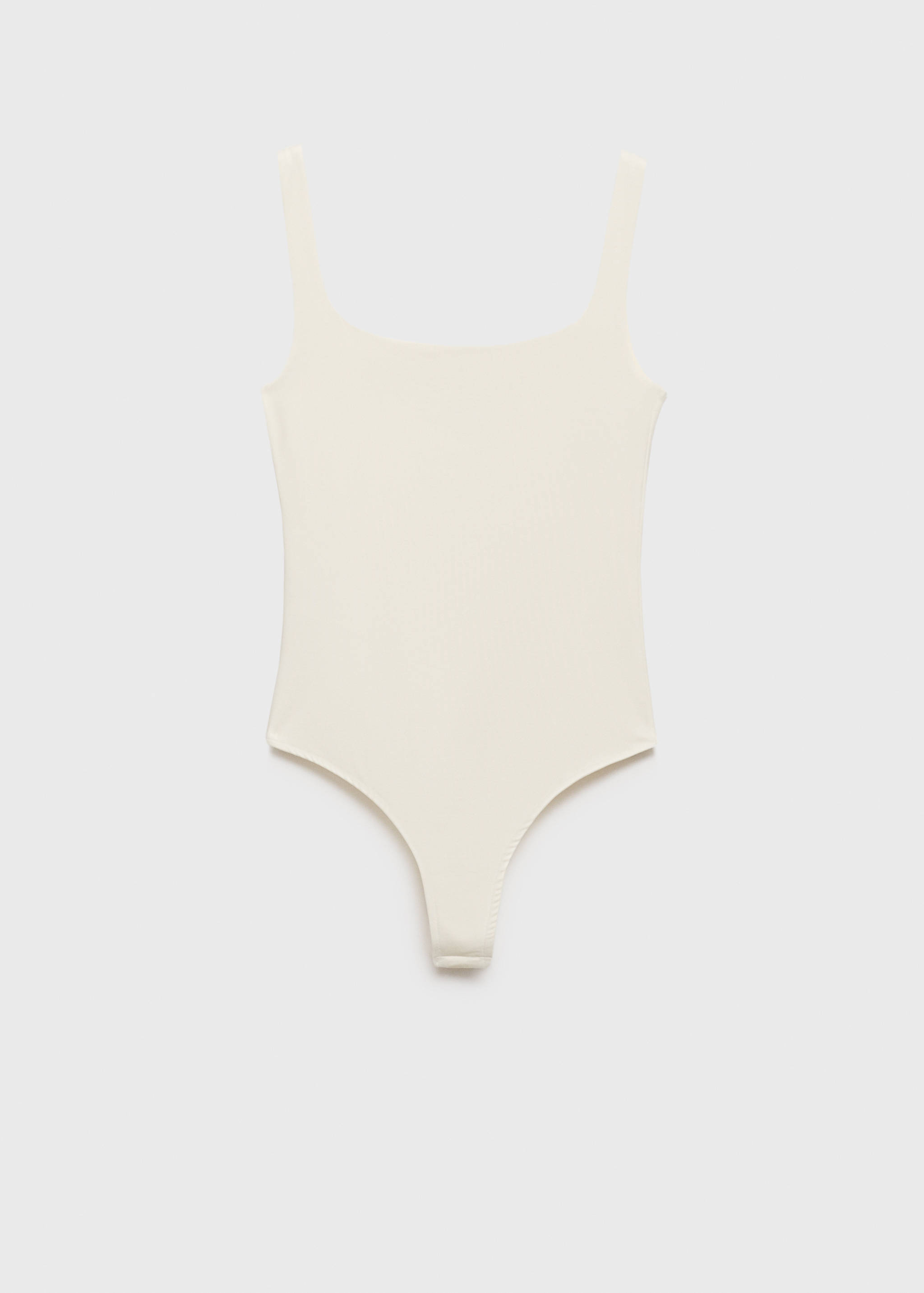 Sleeveless fitted bodysuit - Article without model