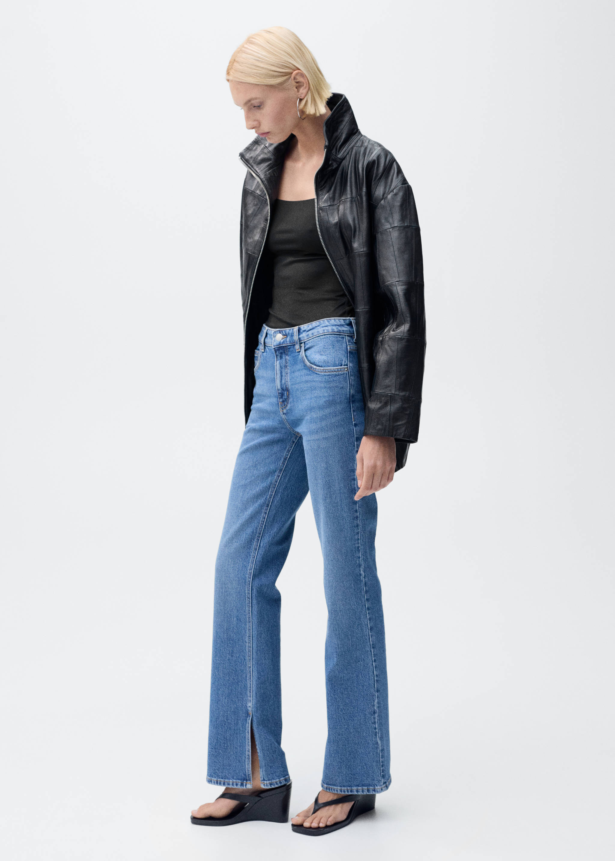 Sleeveless fitted bodysuit - General plane