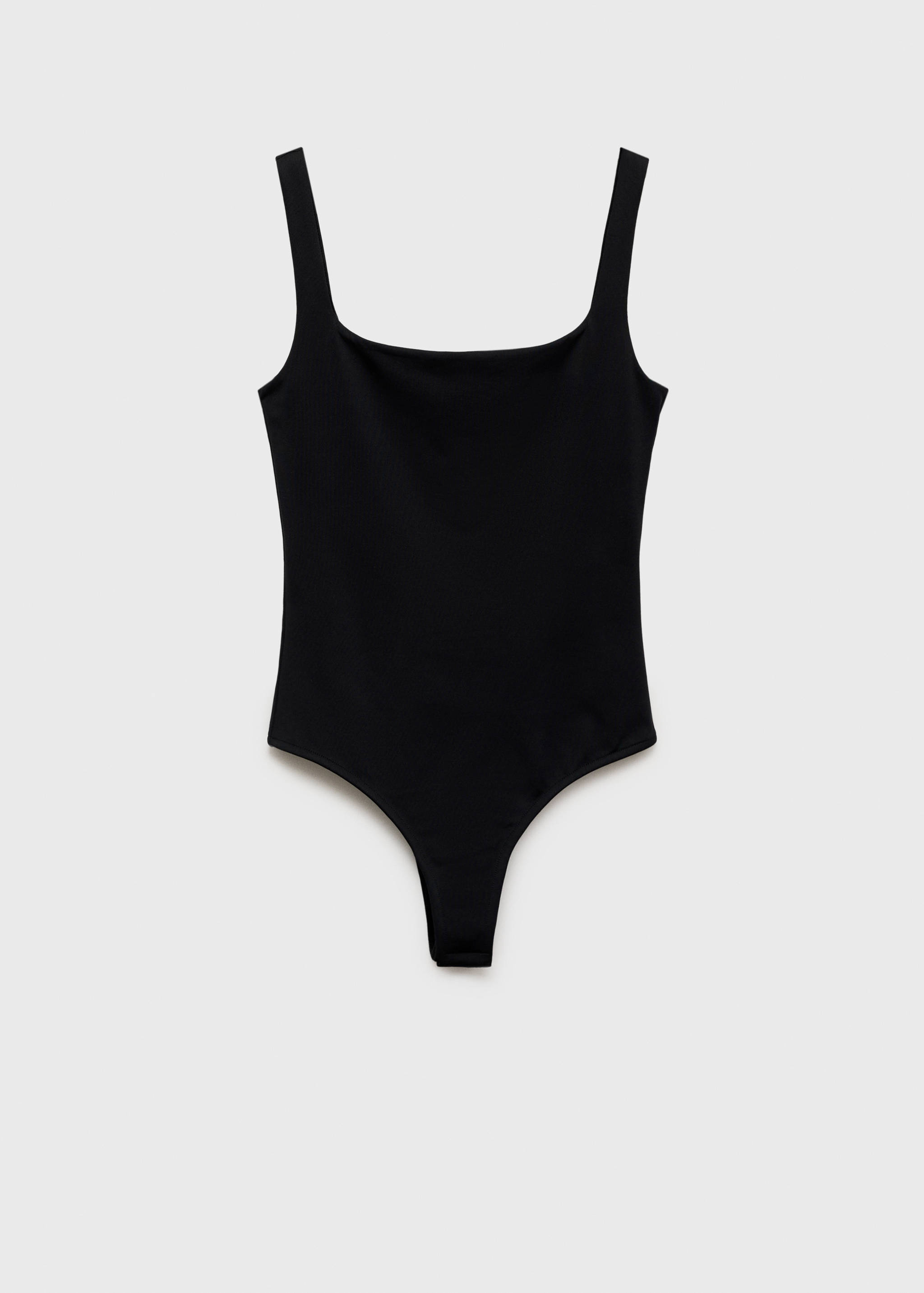 Sleeveless fitted bodysuit - Article without model