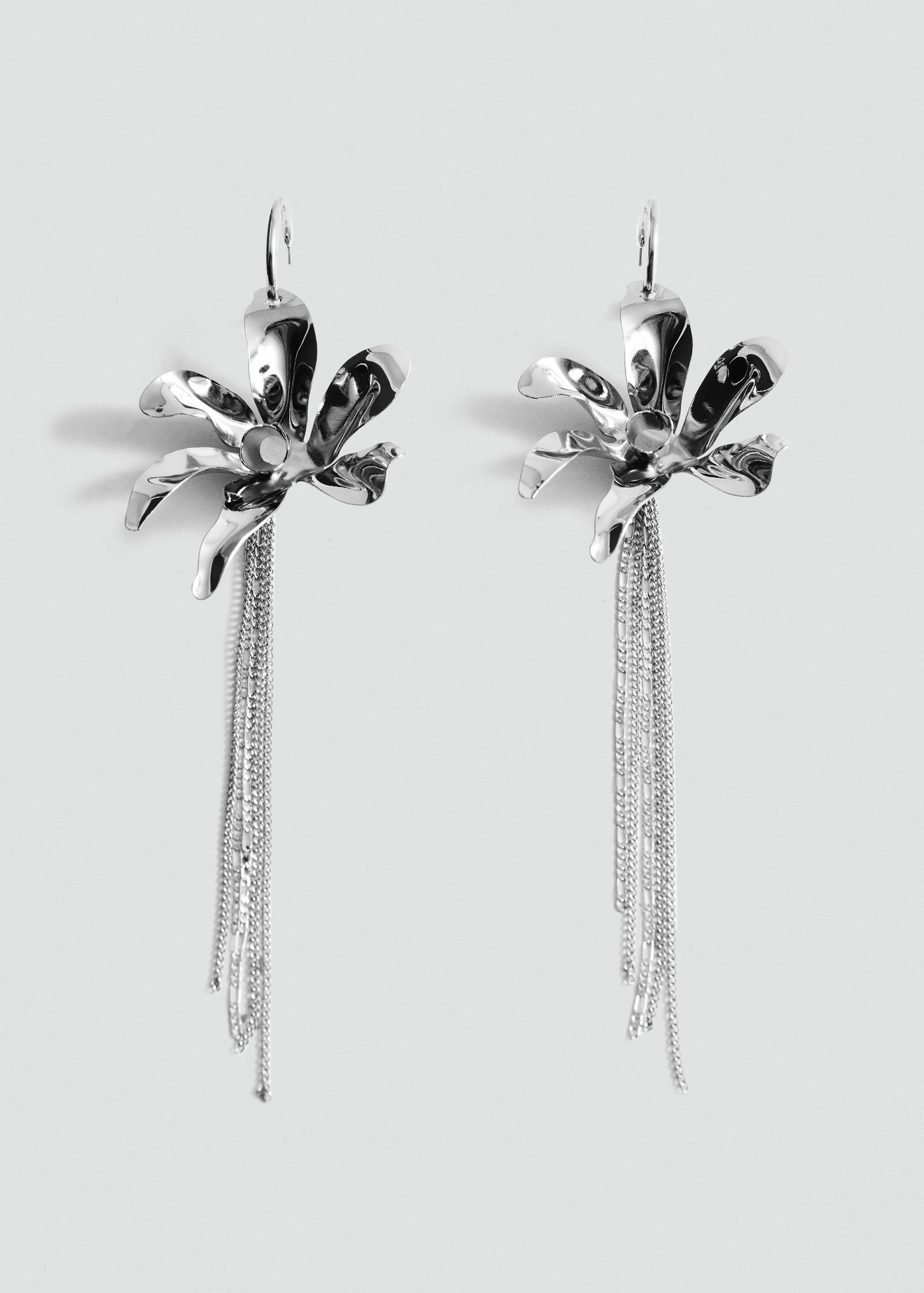Pendientes largos flores - Artículo sin modelo