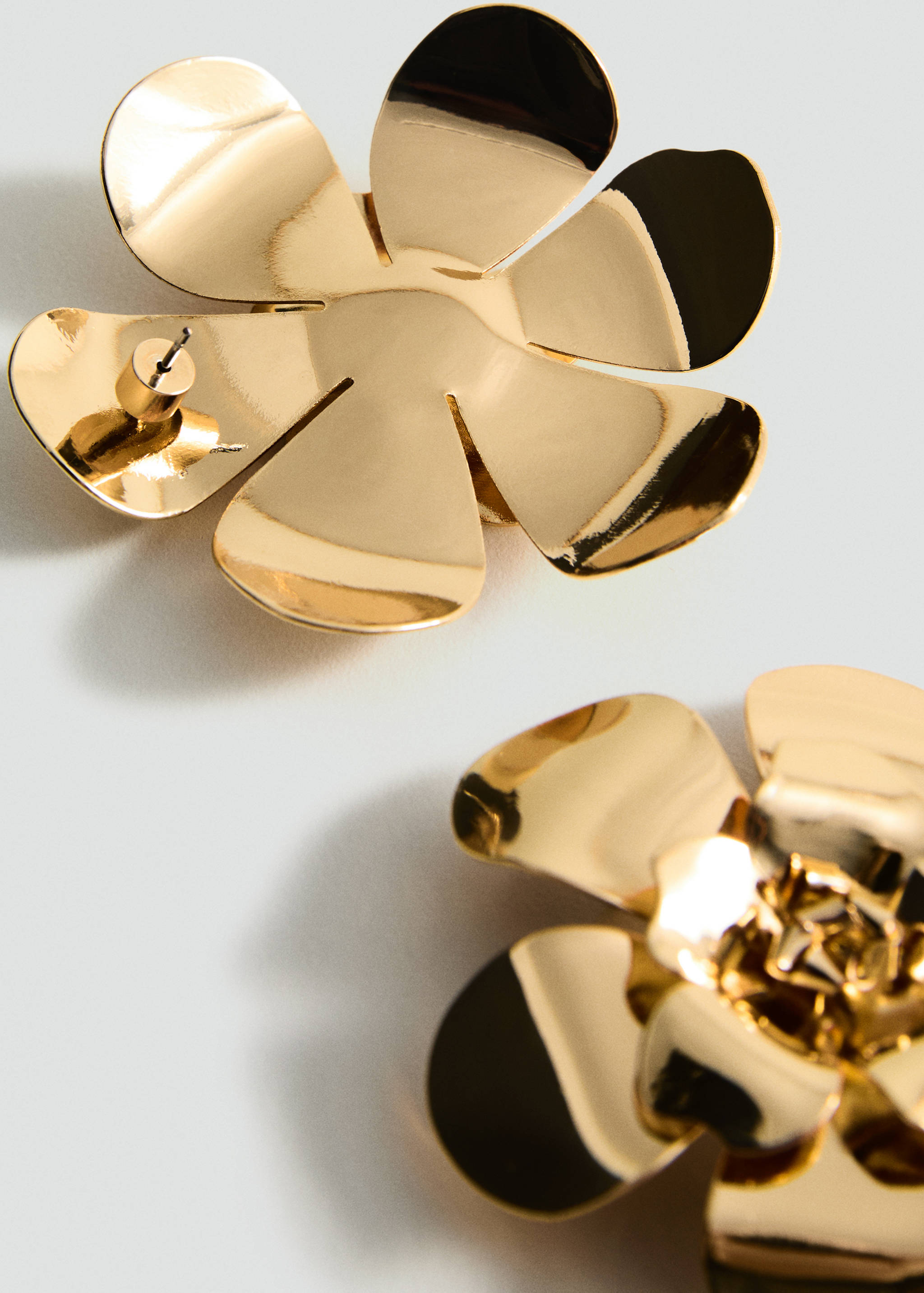 Maxi flower earrings - Medium plane