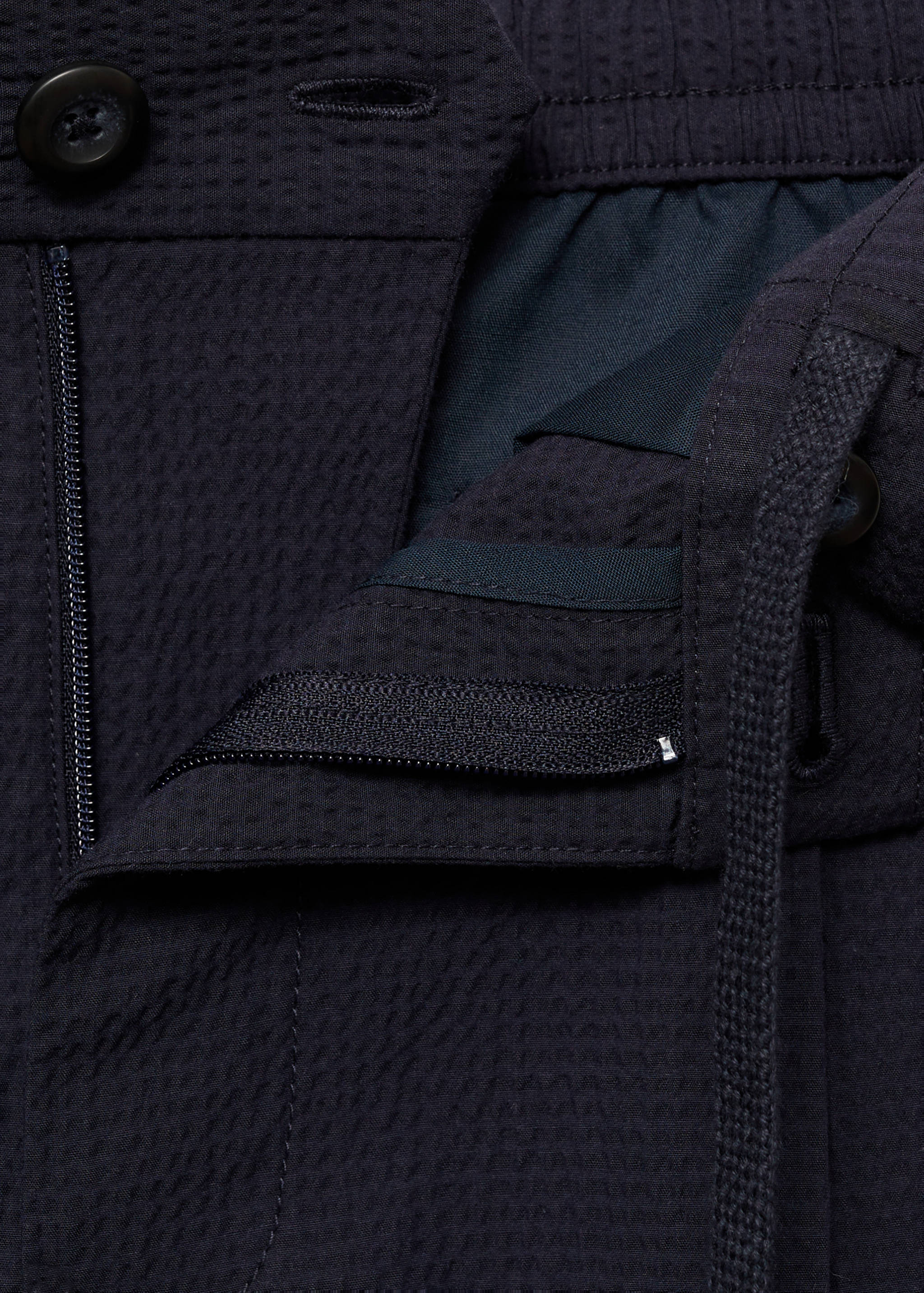 Seersucker cotton pants - Details of the article 8