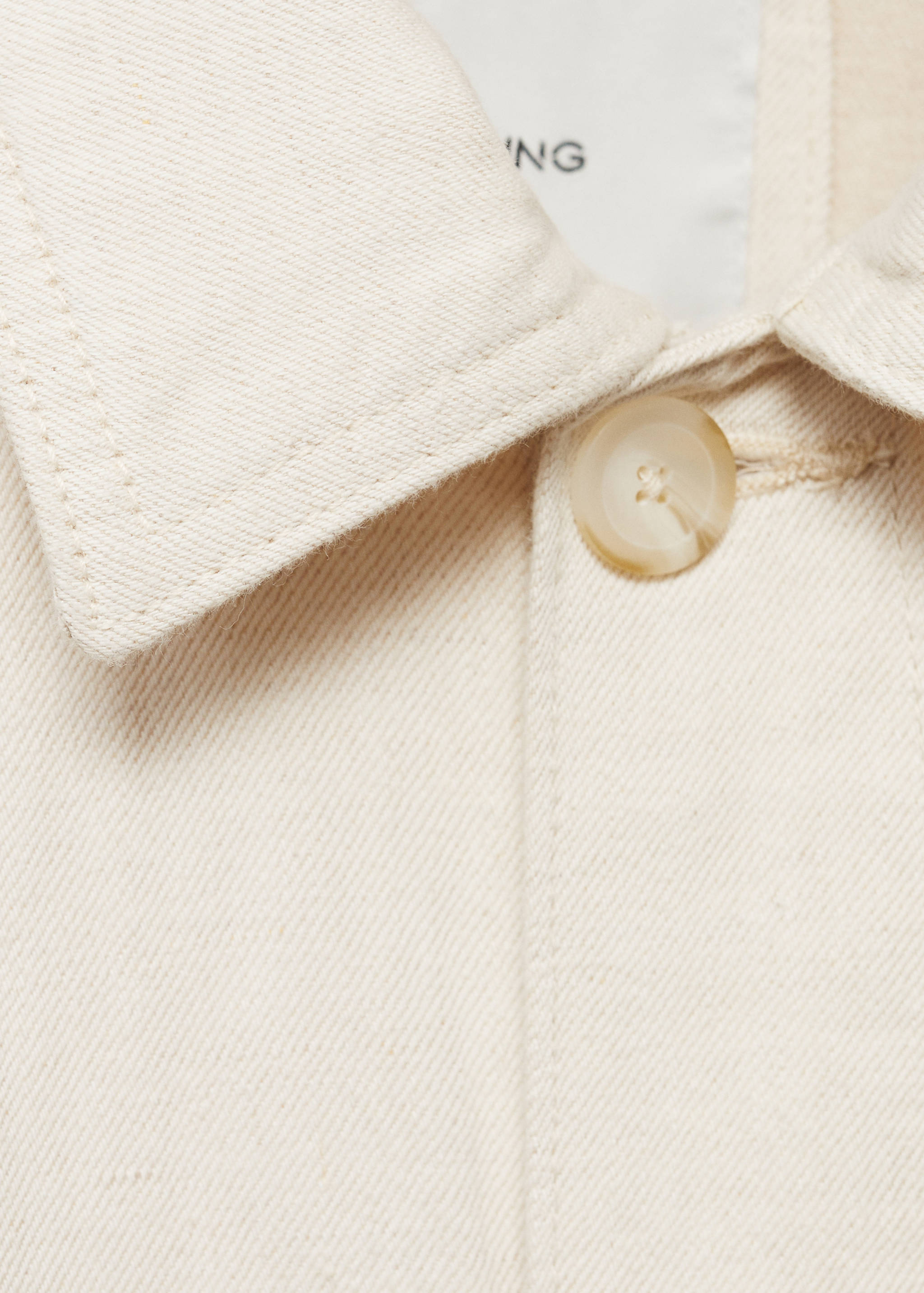 Linen-blend jacket with pockets - Details of the article 8