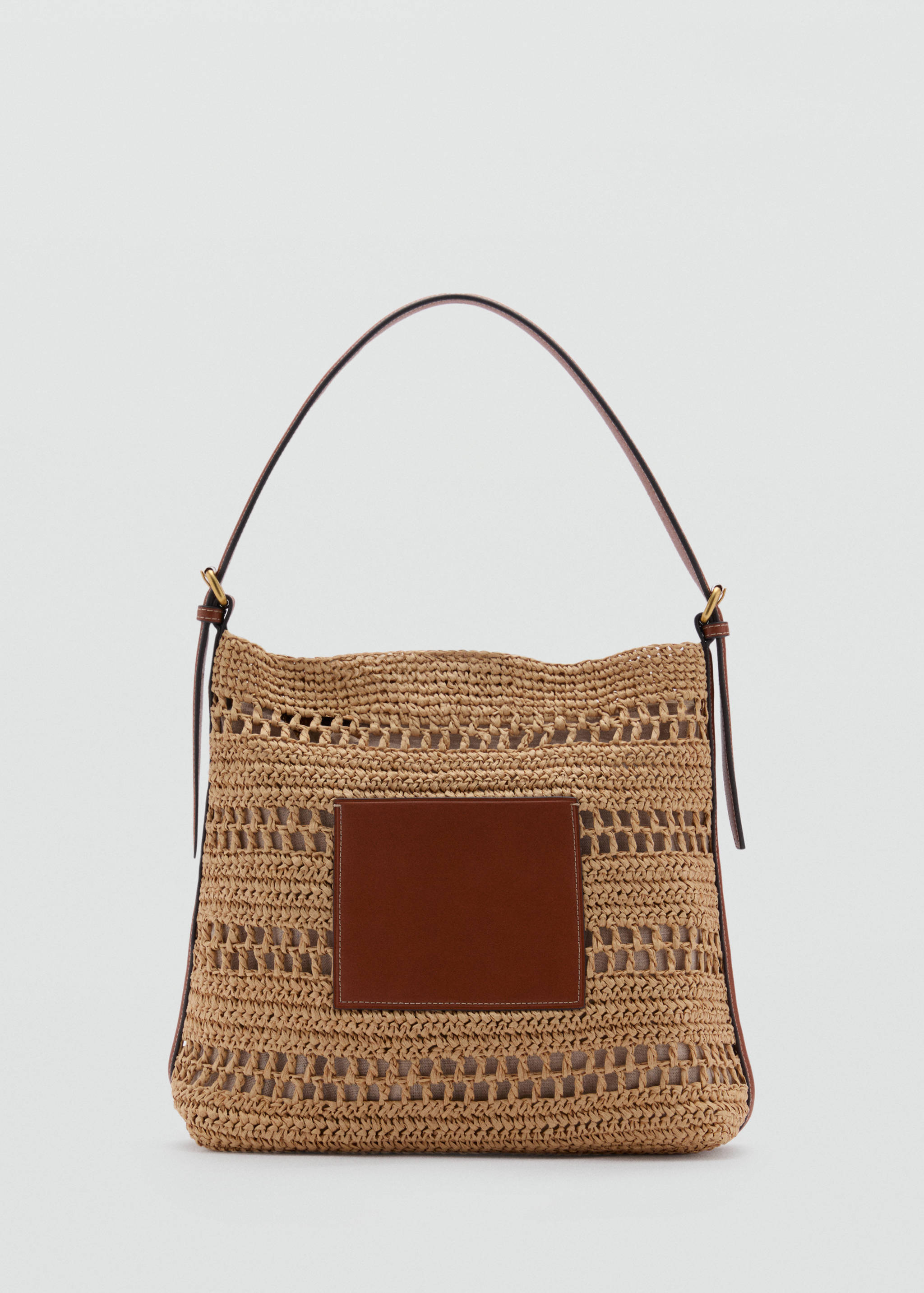 Natural fibre shoulder bag - Article without model