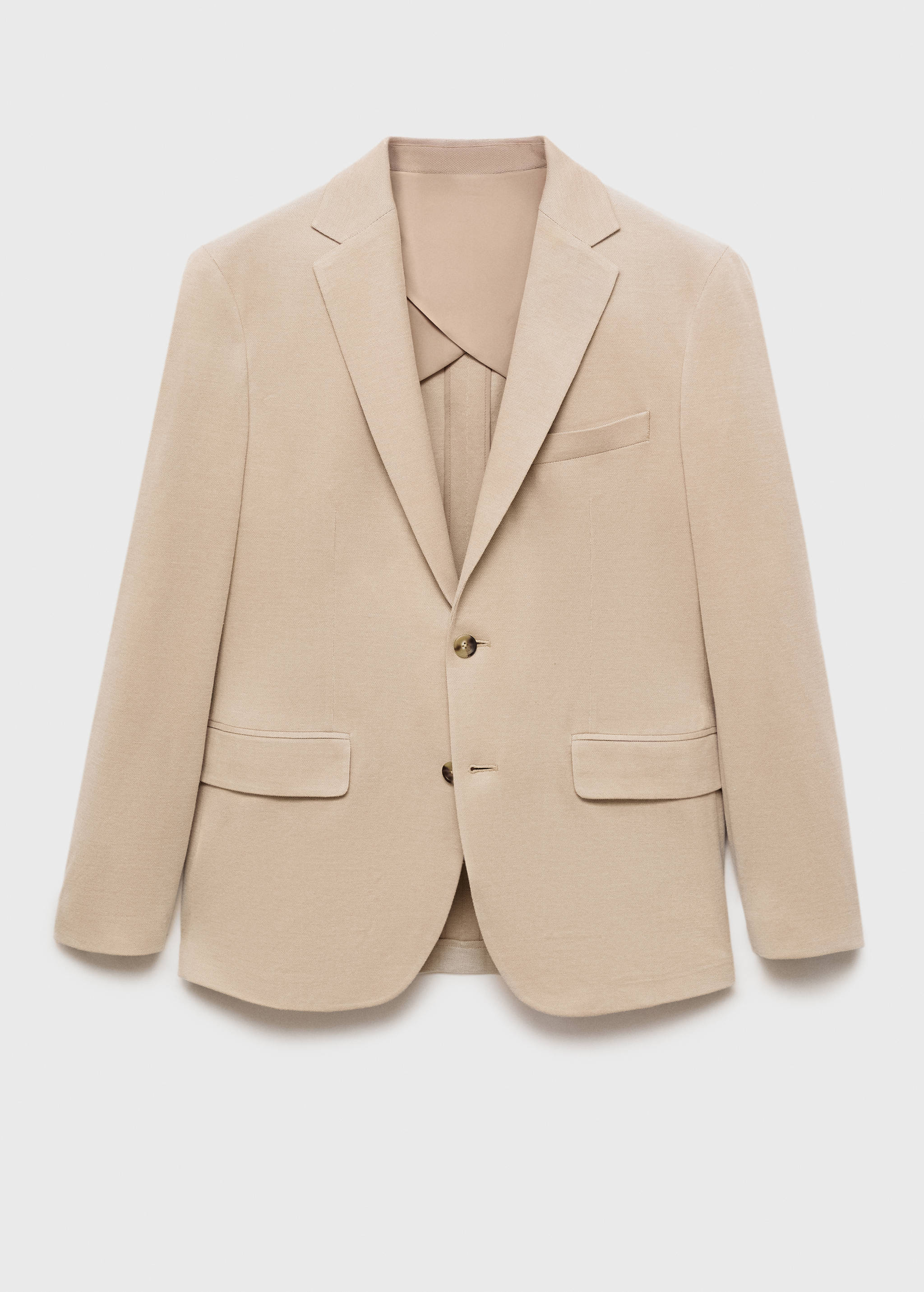 Verner slim-fit cotton blazer - Article without model