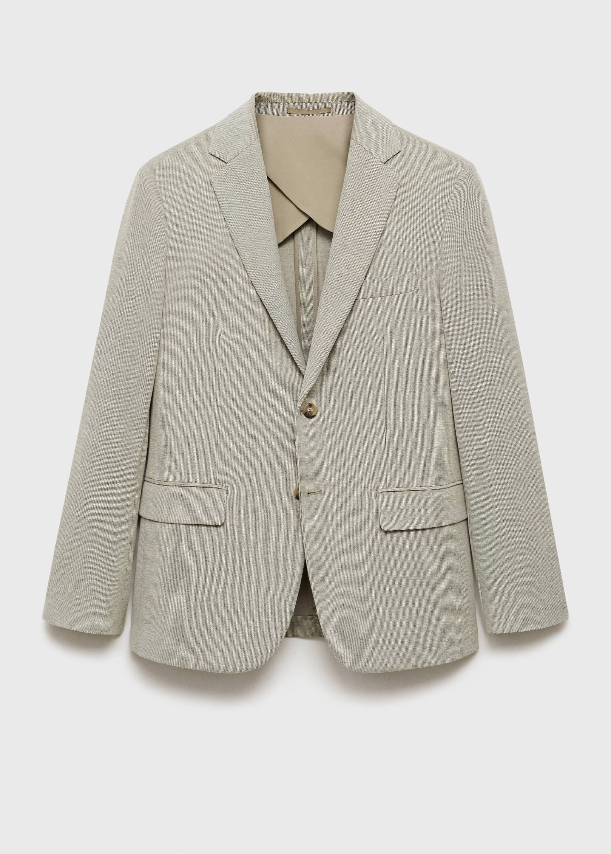 Verner slim-fit cotton blazer - Article without model