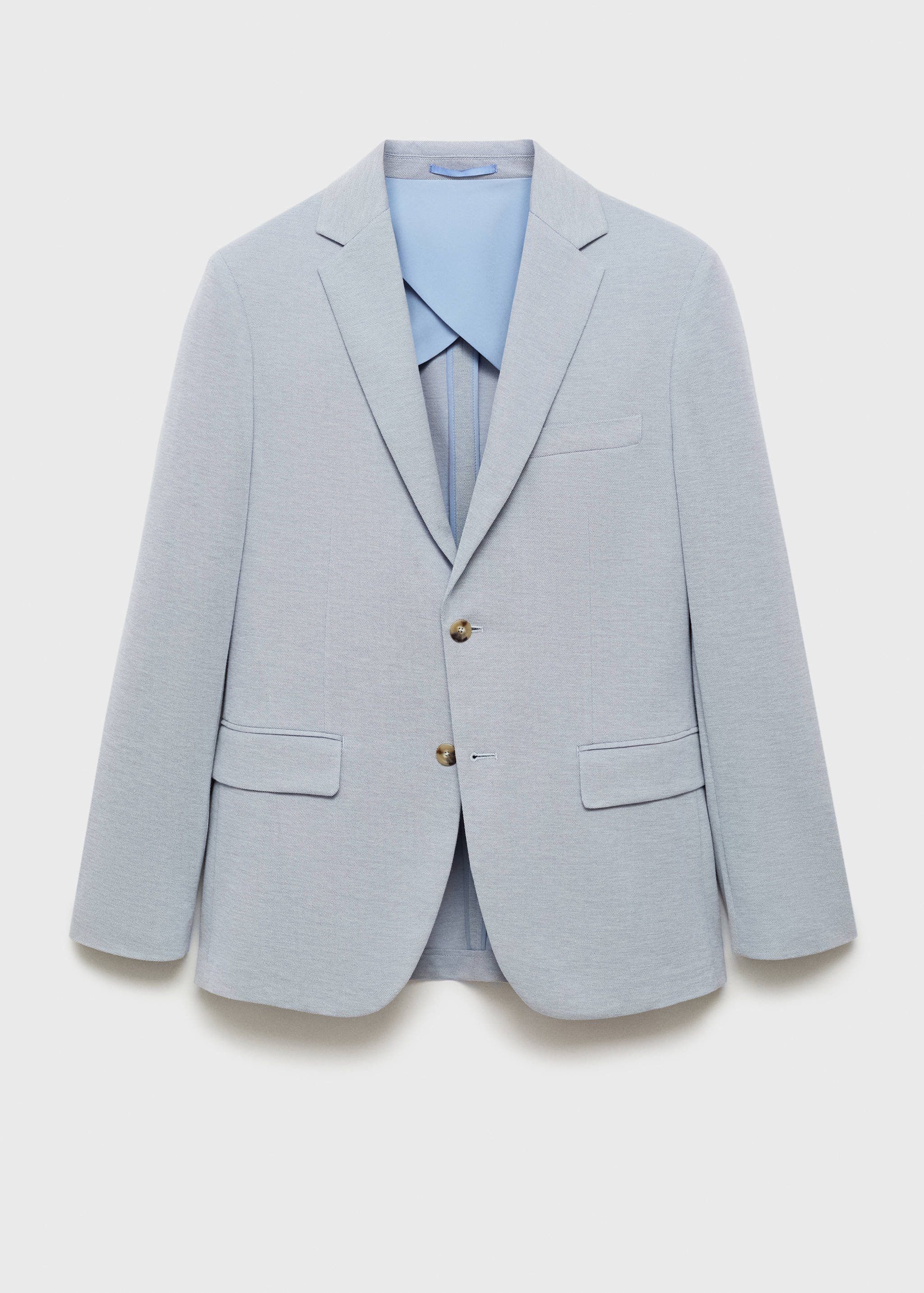 Verner slim-fit cotton blazer - Article without model