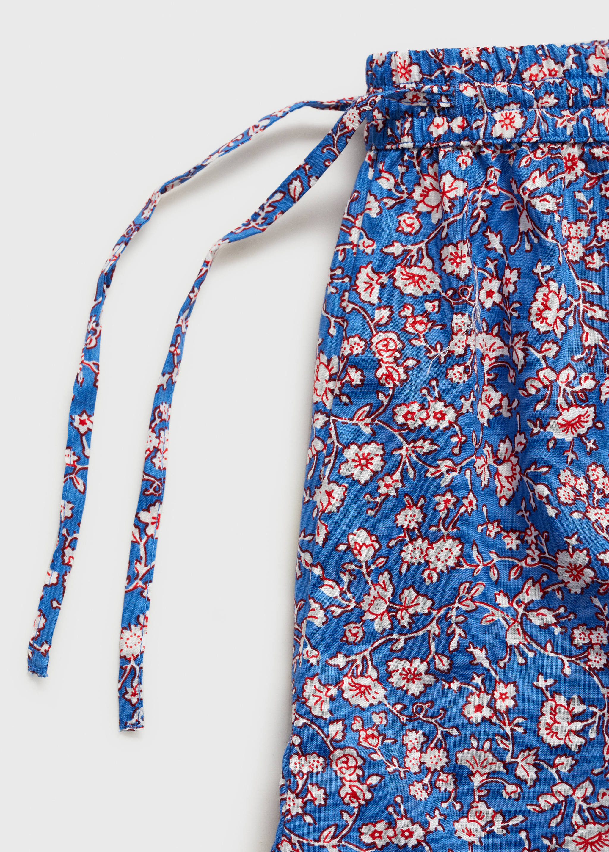 Floral-print pyjamas - Details of the article 0