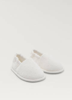 Poplin slippers — White 2