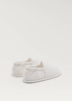 Poplin slippers — White 3