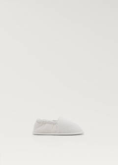 Poplin slippers — White 1