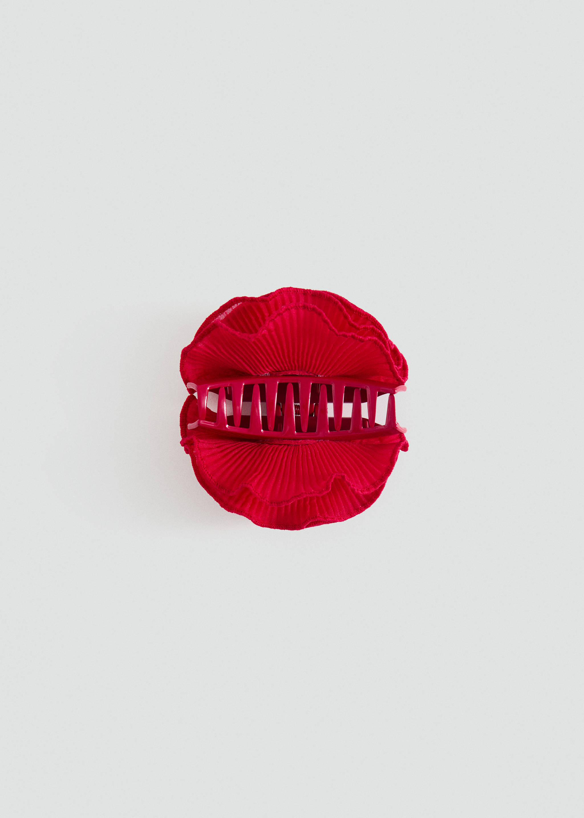 Textured-flower hair clip - Article without model