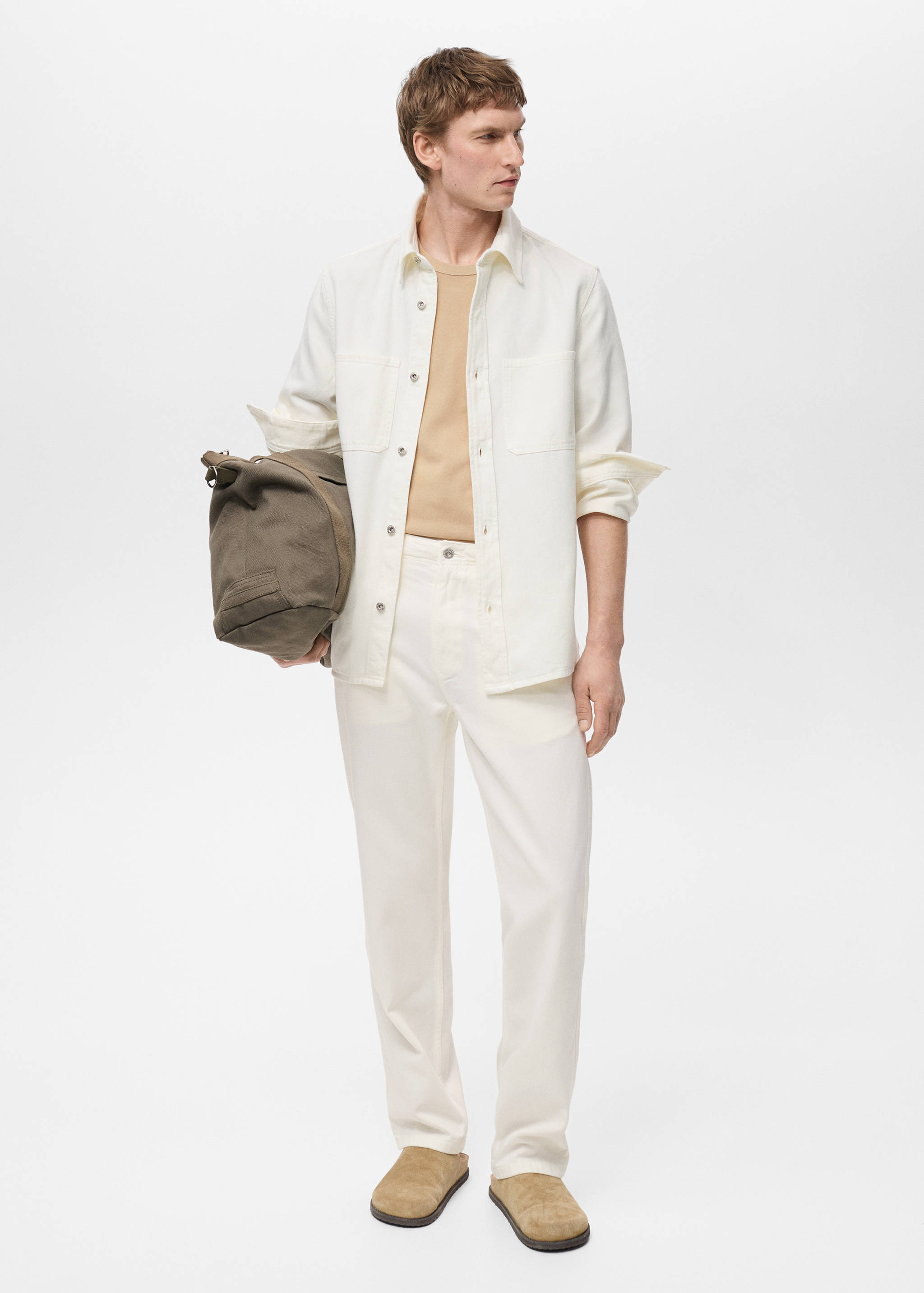 Lyocell regular-fit jeans - General plane