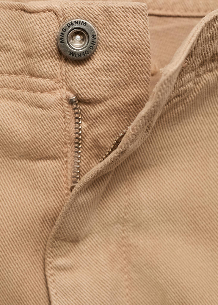 Lyocell regular-fit jeans — Beige