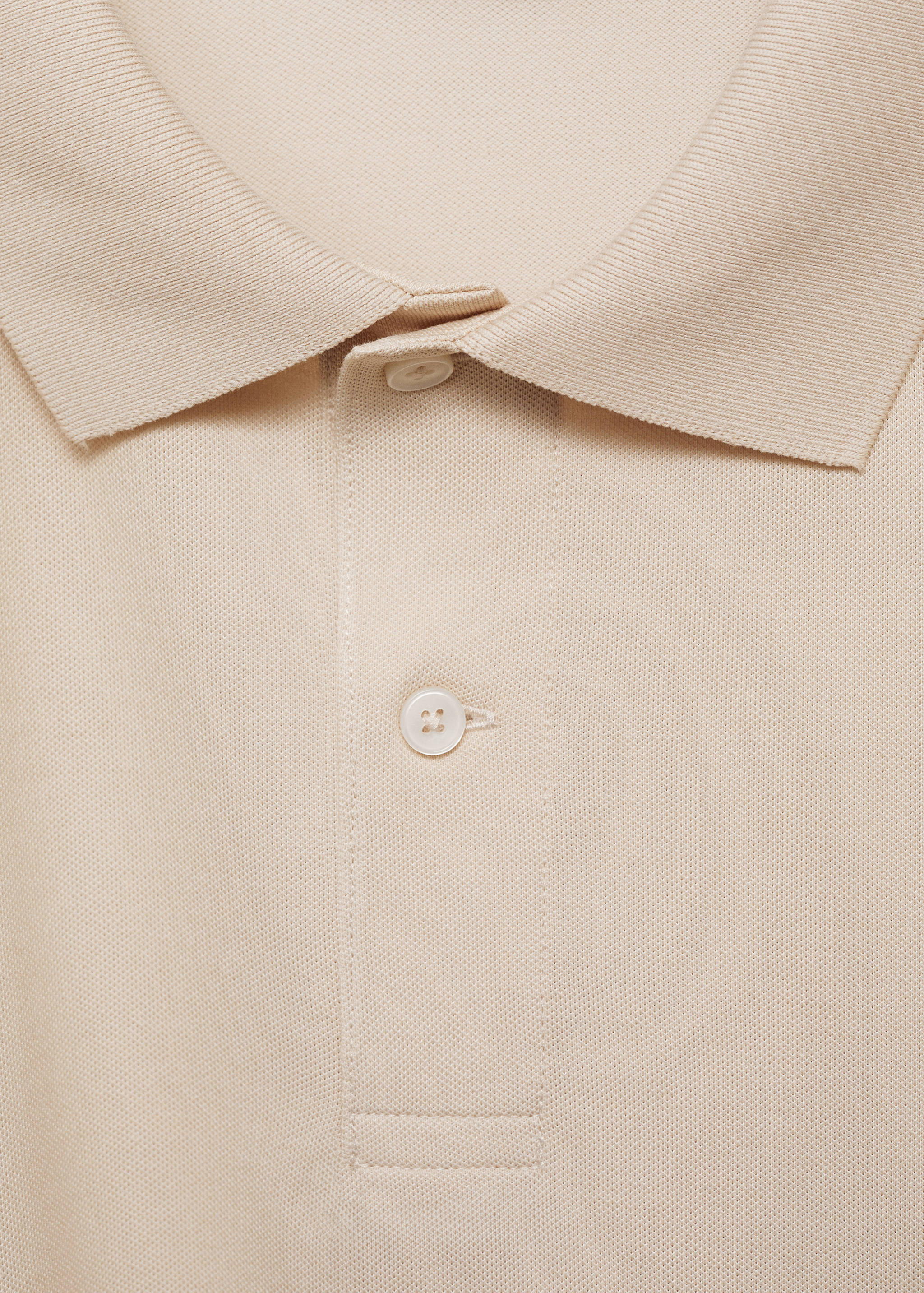 Relaxed-fit cotton piqué polo shirt - Details of the article 8
