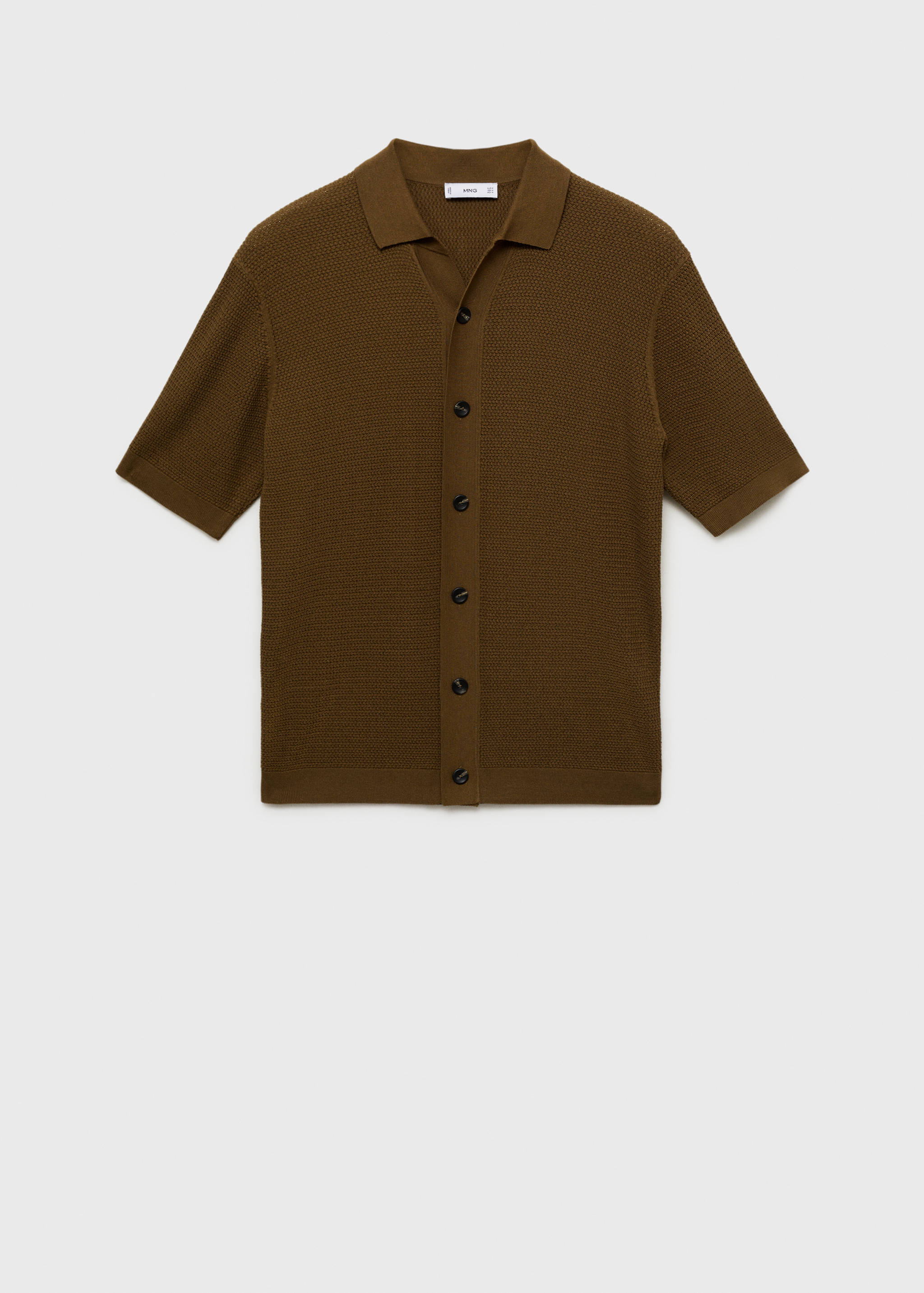 Gestructureerd gebreide blouse - Artikel zonder model