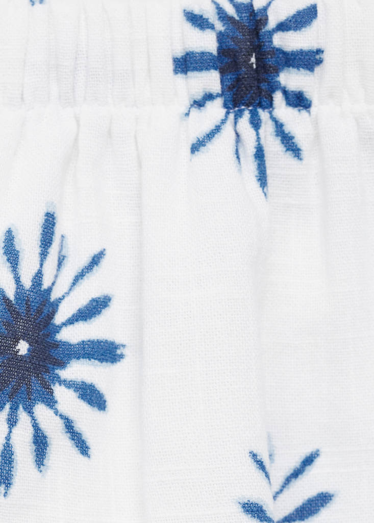 Printed skirt — White