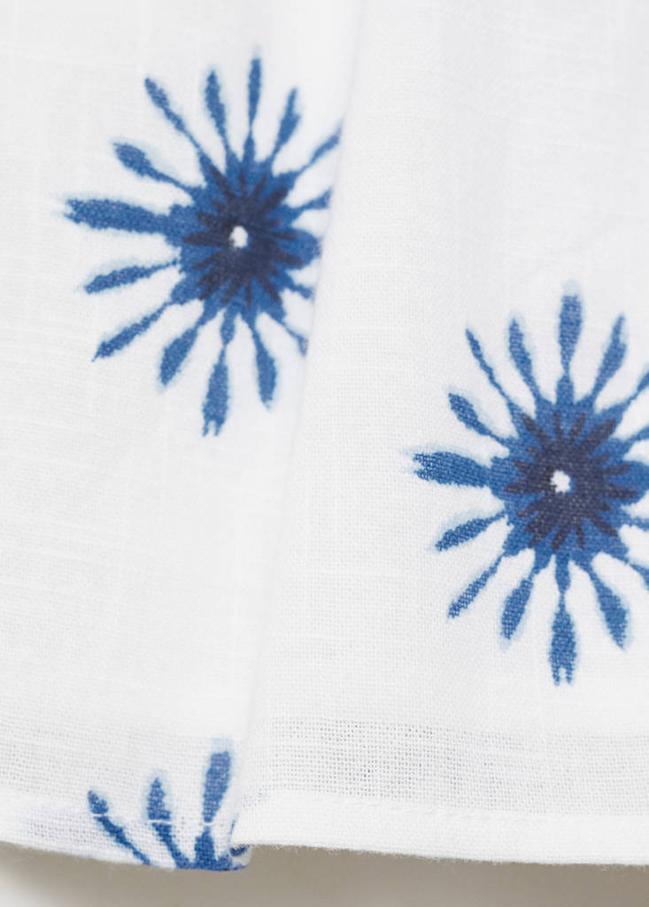 Printed skirt — White